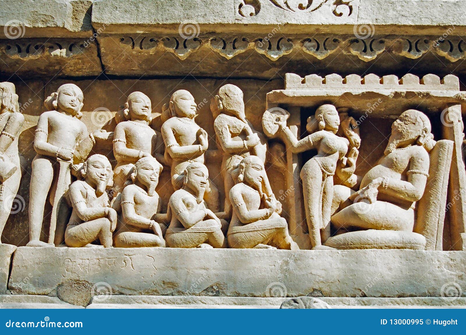 Khajuraho Statues, India Royalty Free Stock Photo - Image: 13000995