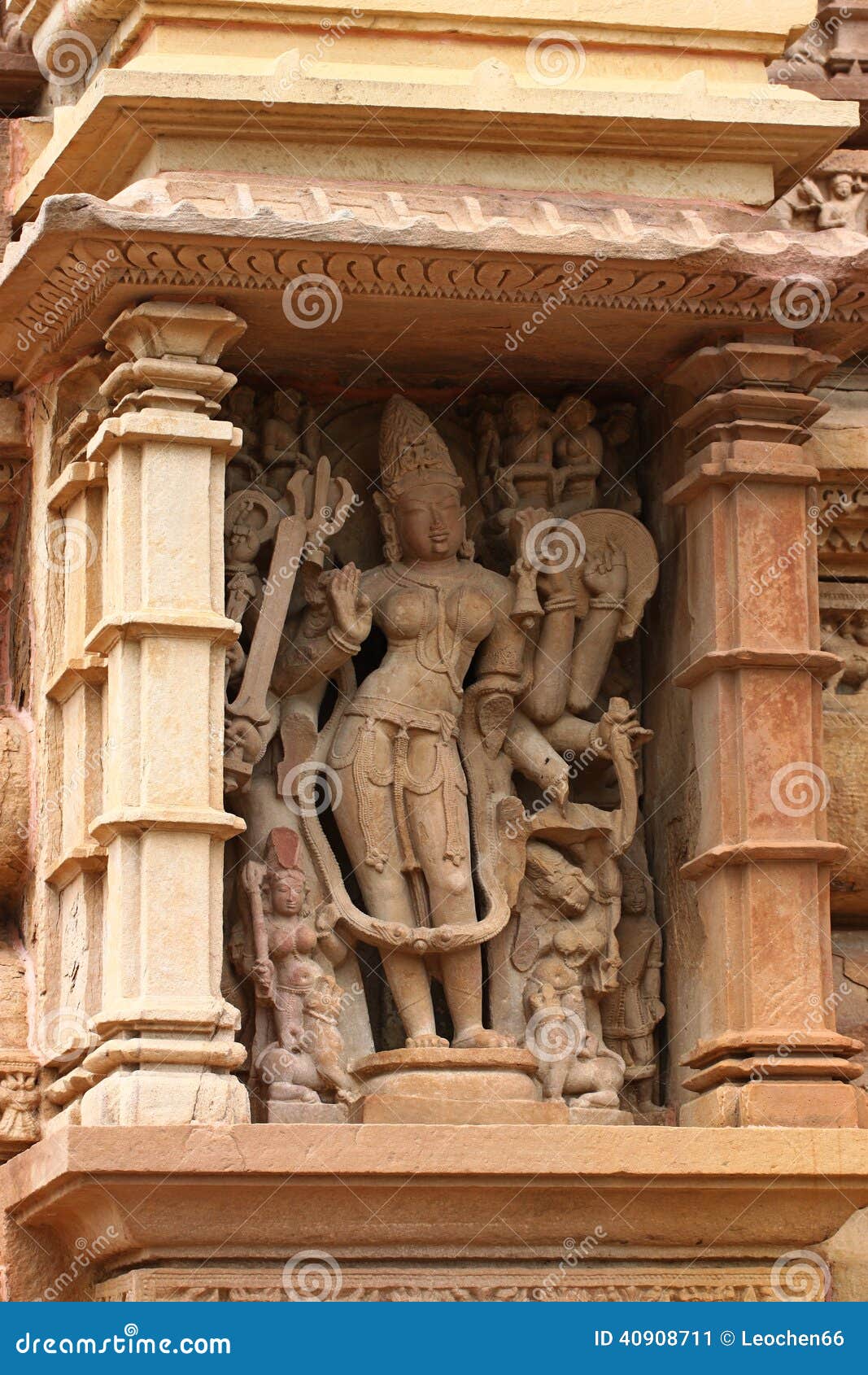 Khajuraho Temples And Their Erotic Sculptures India Stock Image Image Of Hindu Khajuraho 