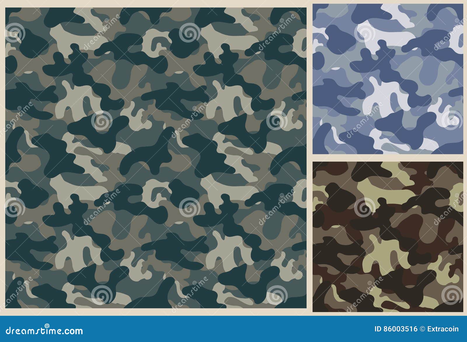 khaki seamless pattern, camouflage texture