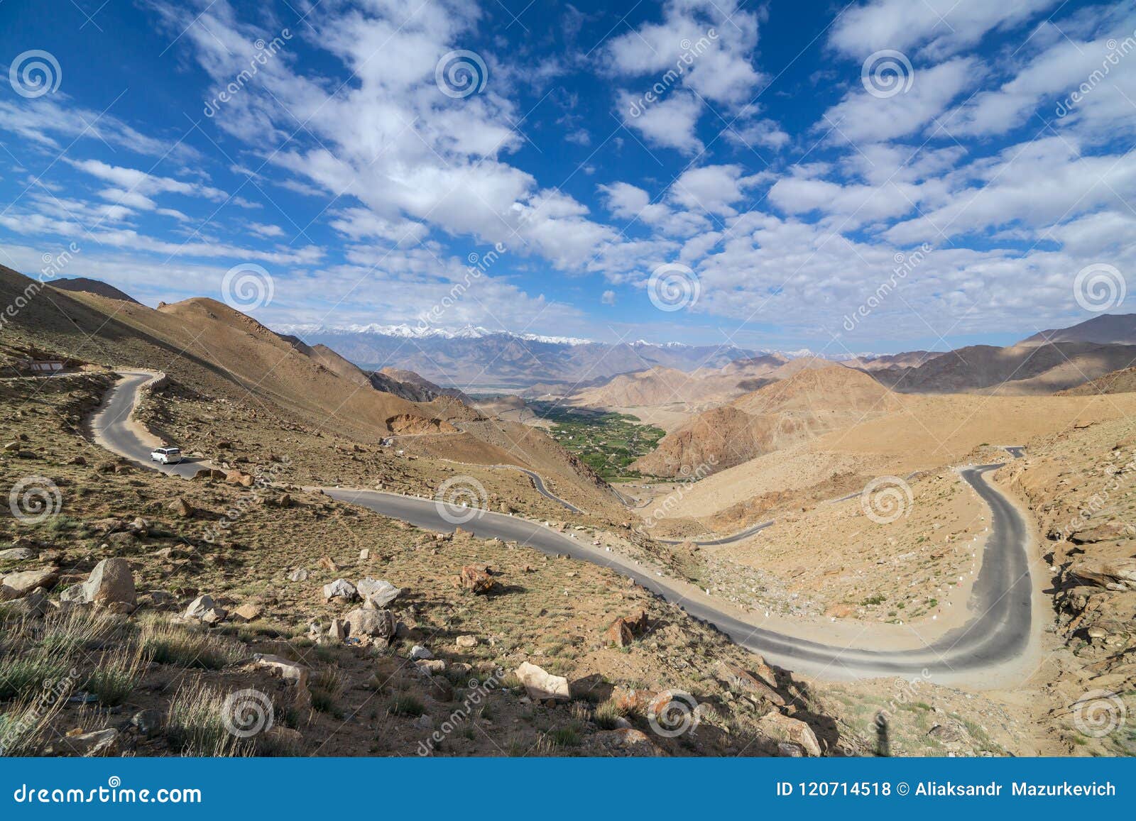 Khardung La Pass on the Way between Leh and Nubra Valley in Ladakh Stock  Photo - Image of range, khardung: 120714518