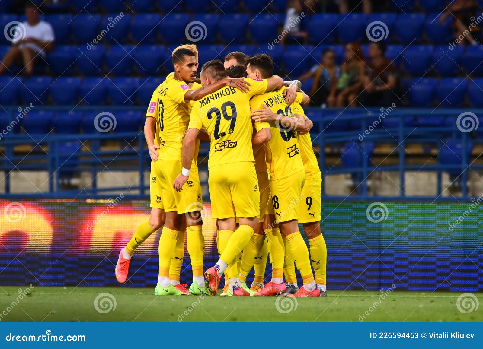 The Football Match of UPL Championship Metallist 1925 Vs Chornomorec ...