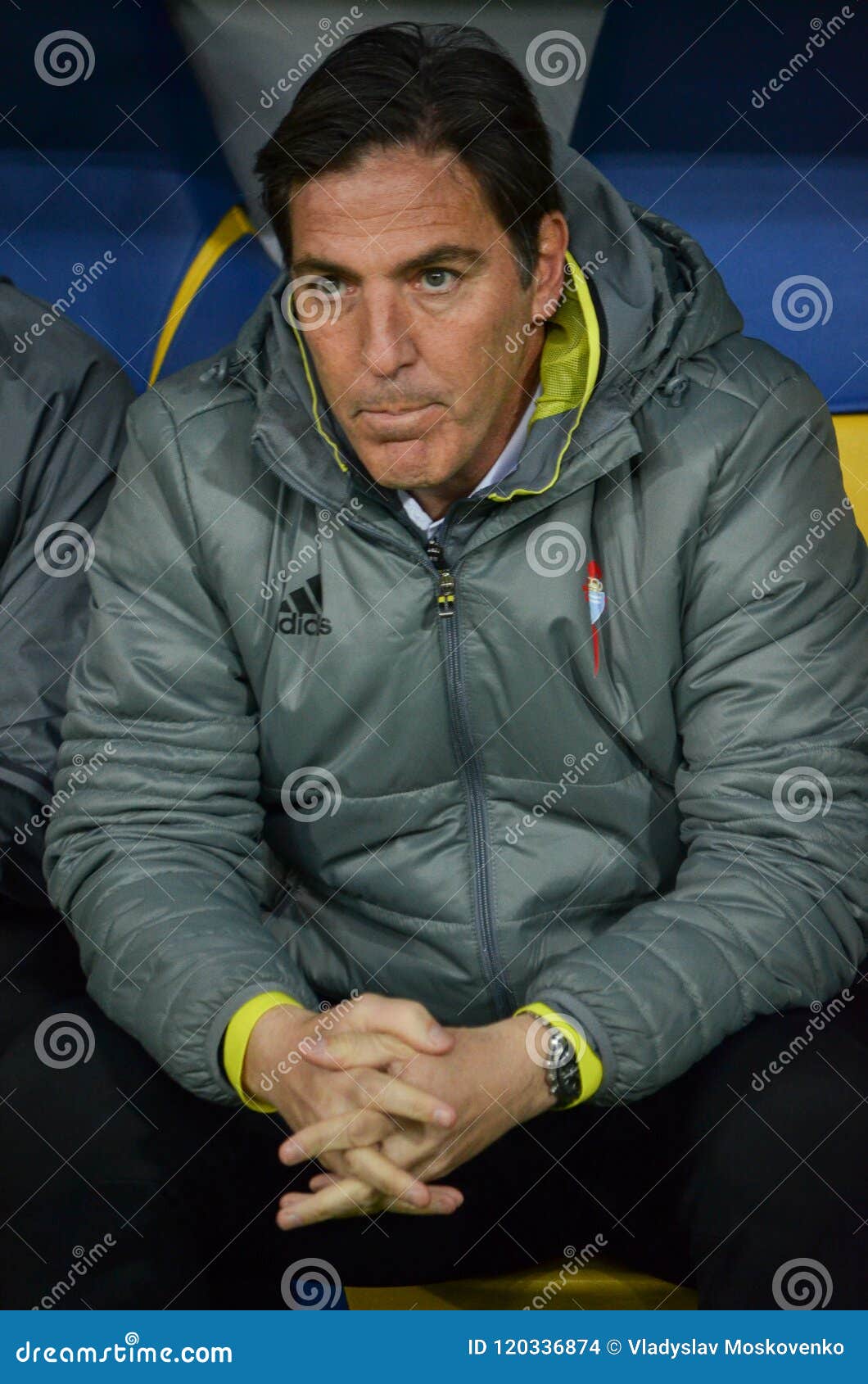 KHARKIV, UKRAINE - FEB 23: Coach Eduardo Berisso during the UEFA ...