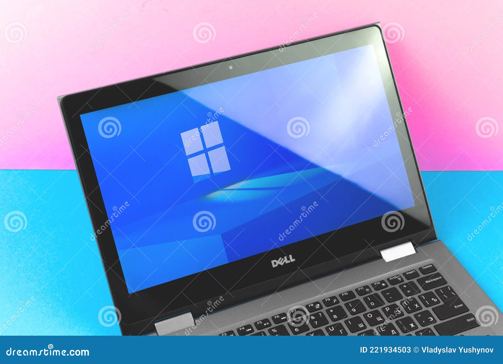 Kharkov, Ukraine - June 18, 2021: Microsoft Windows 11 New Update Logo  Wallpaper Screen Editorial Stock Photo - Image of window, white: 221934503