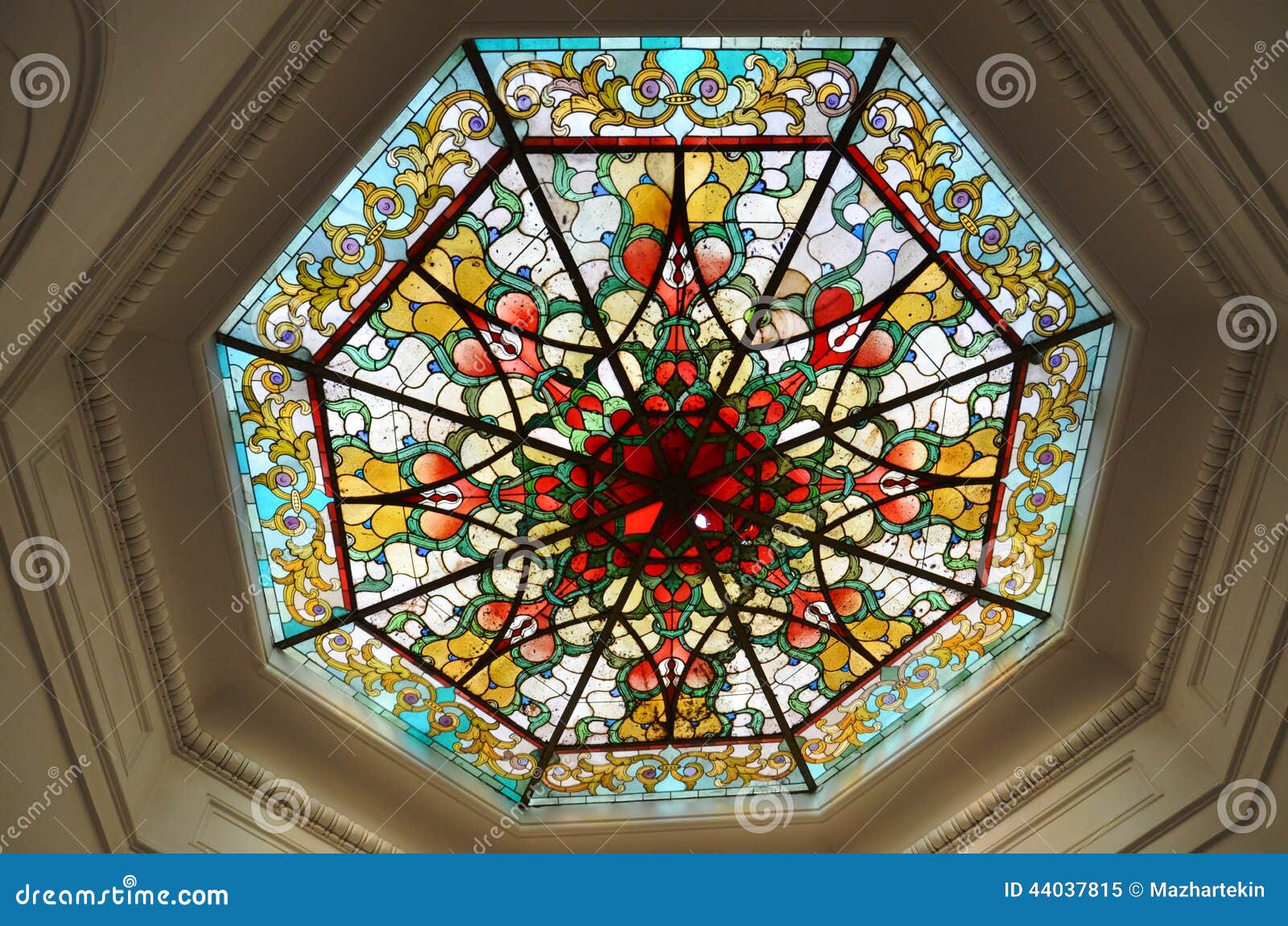 Stained Glass Ceiling Design