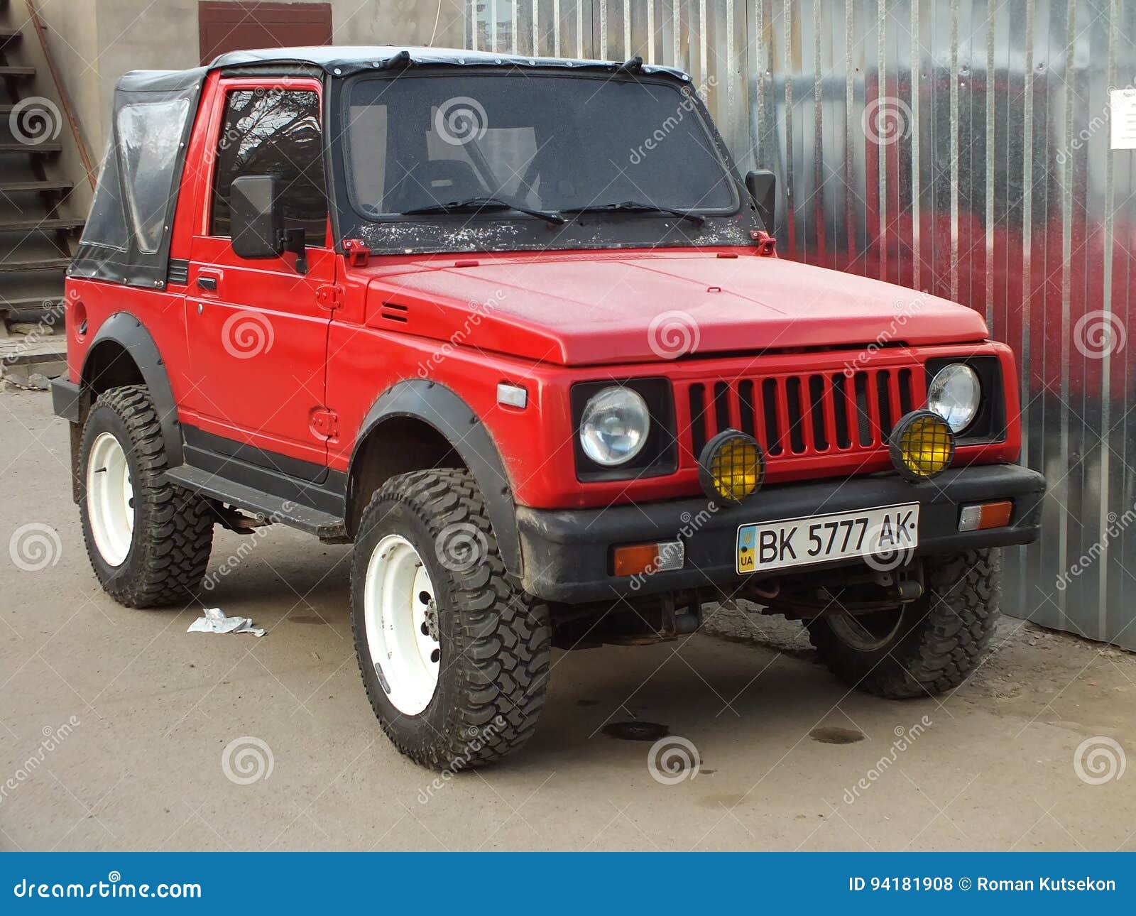 suzuki samurai clipart and graphics