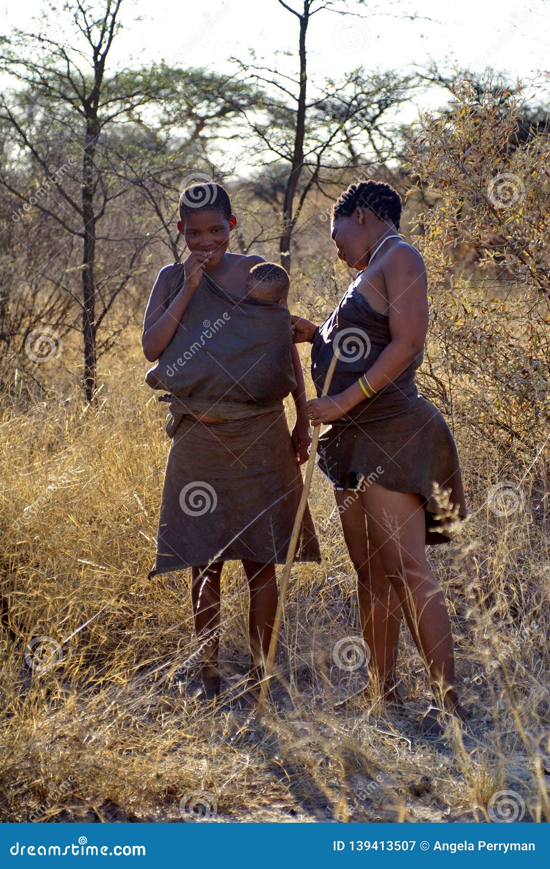 Modern Khoisan Women