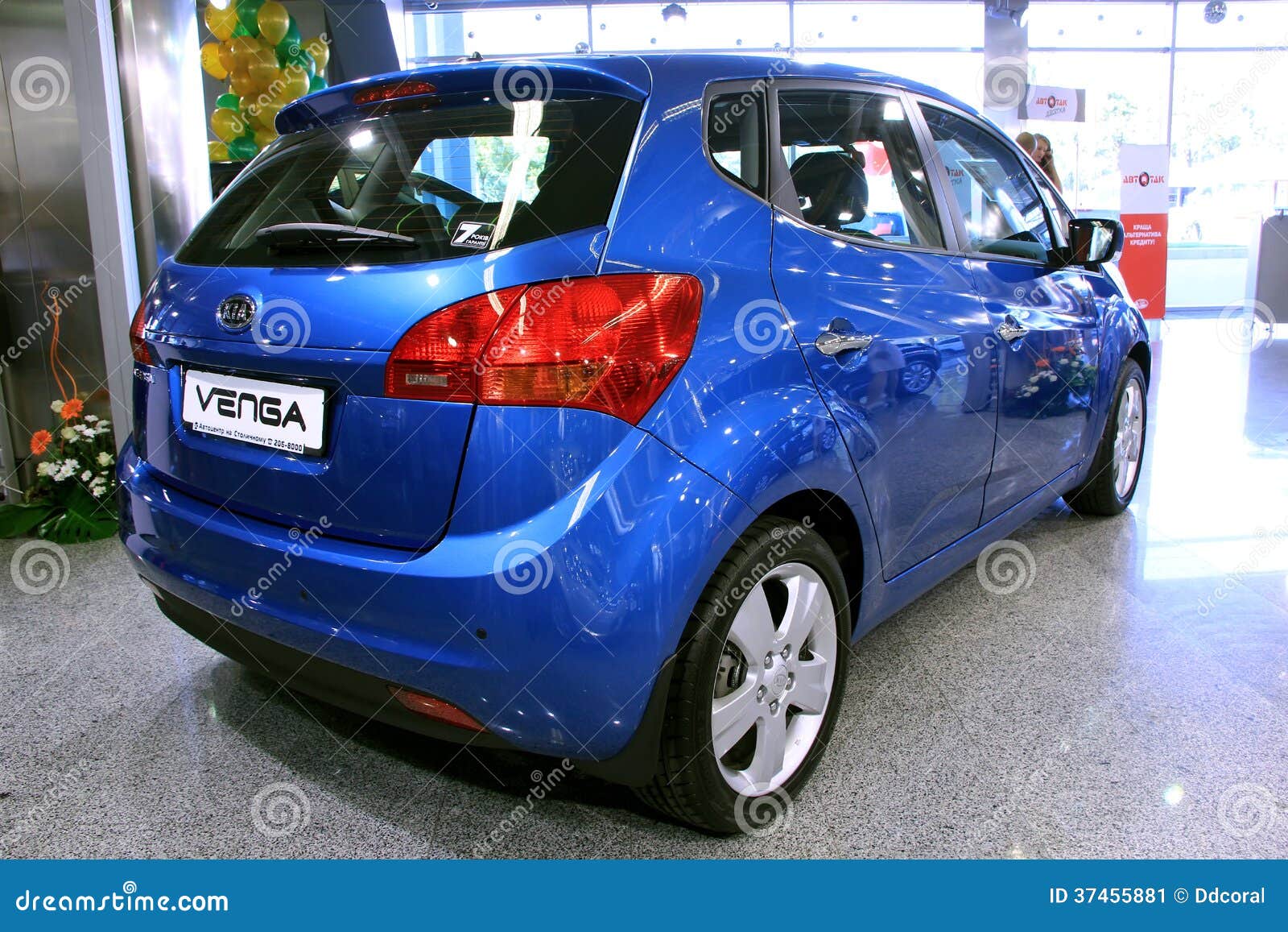 KIA Venga editorial photo. Image of cabriolet, model 37455881