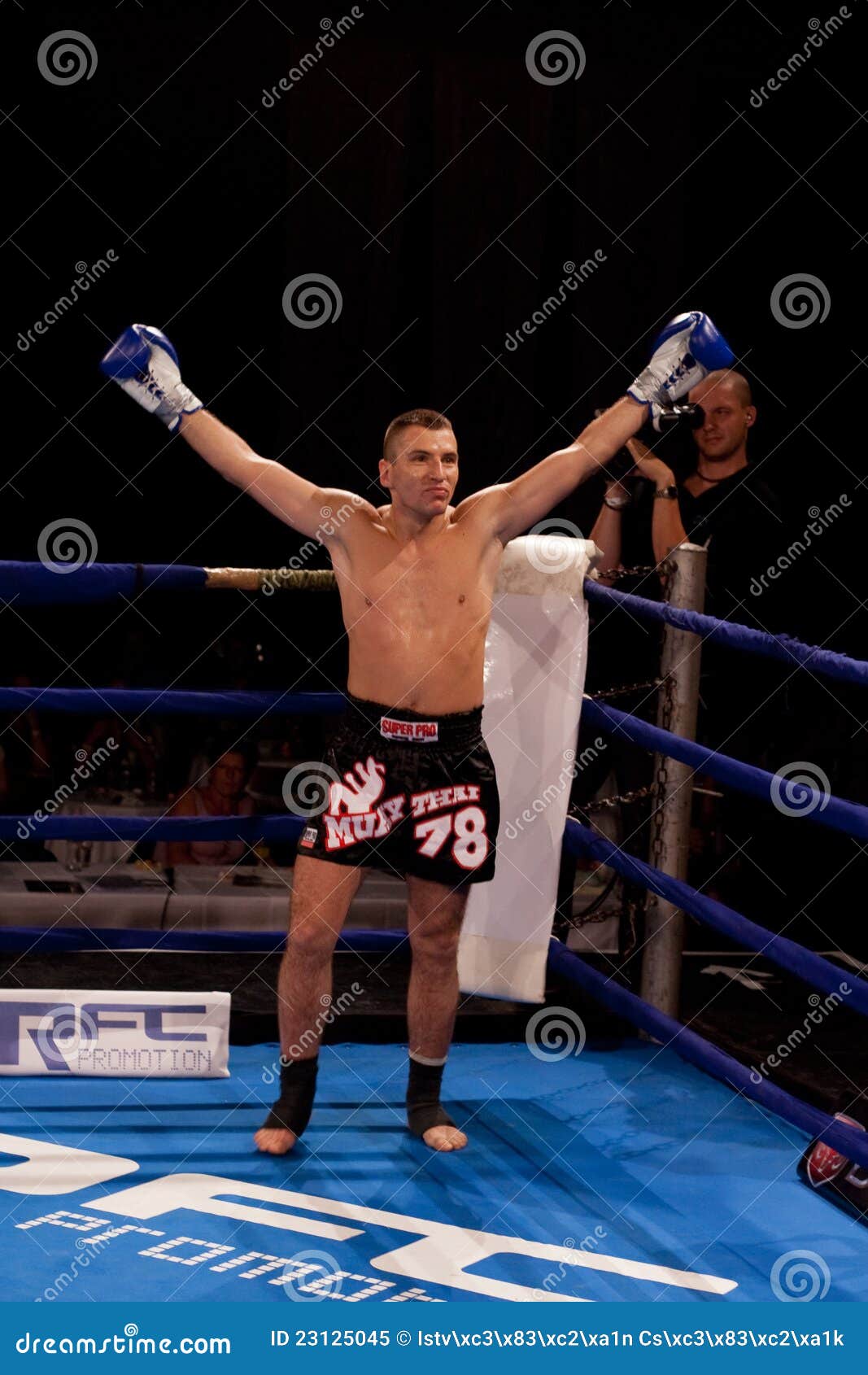 Kickboxer editorial image. Image of boxers, endurance 23125045