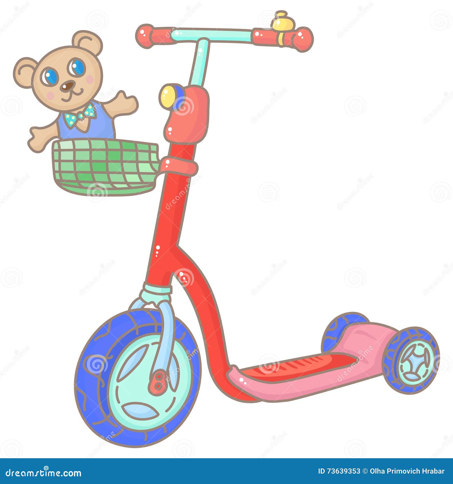 Kick scooter stock vector. of deck, freestyle - 73639353