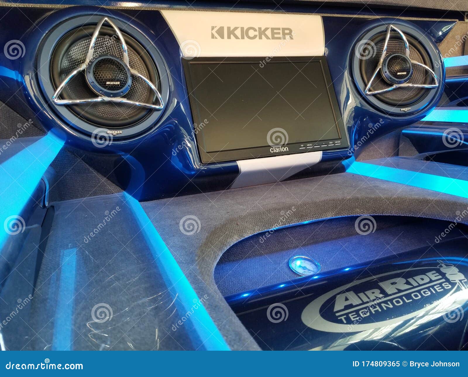 Kicker car audio air ride editorial image. Image of kicker 174809365