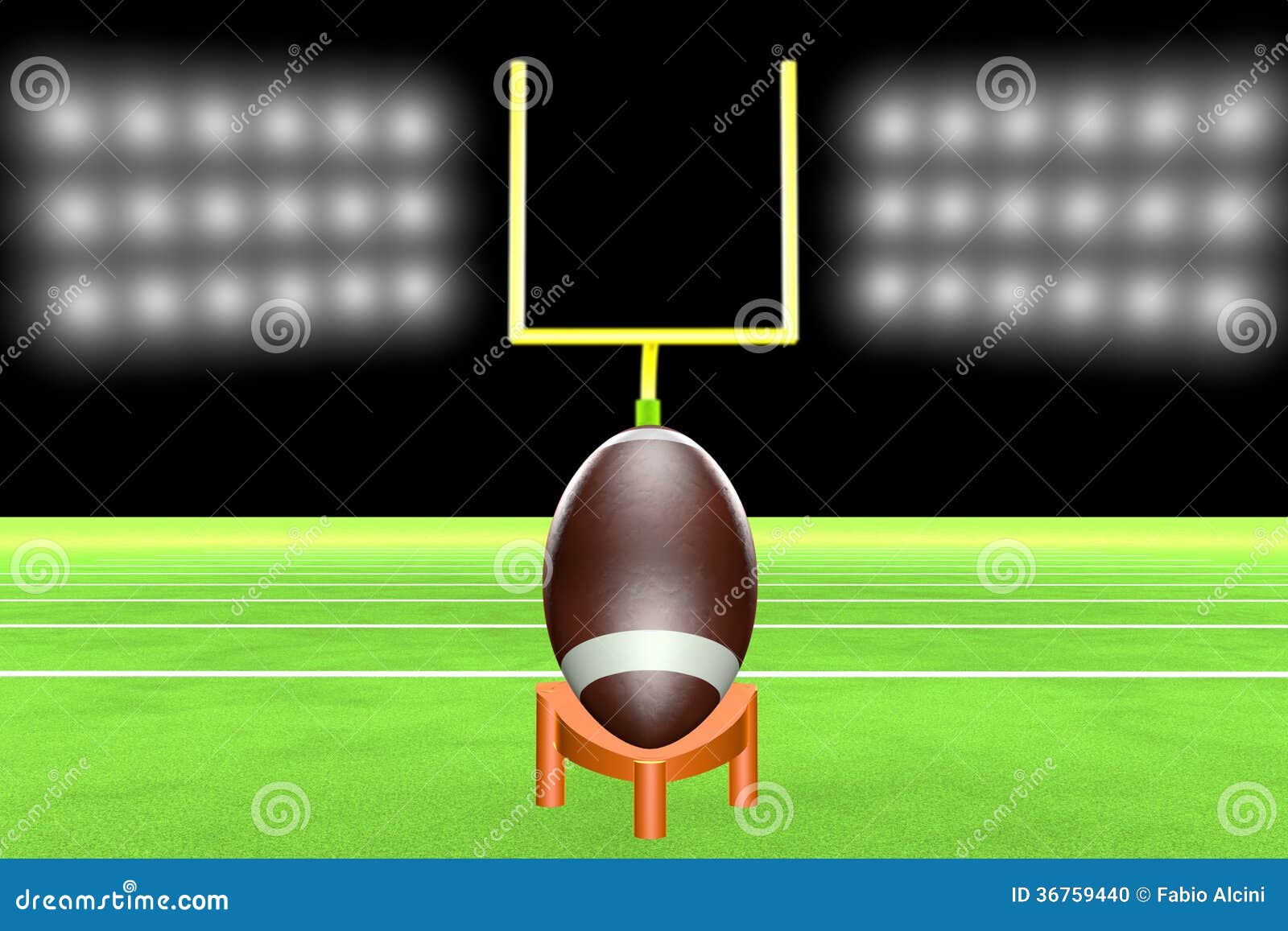 Kickoff stock illustration. Illustration of leather, recreation 36759440