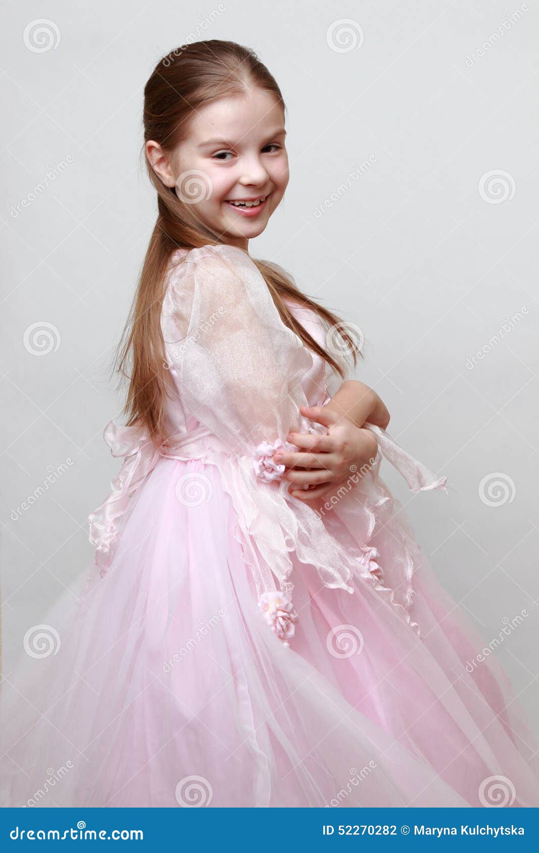 Kid as a princess stock photo. Image of child, beautiful - 52270282