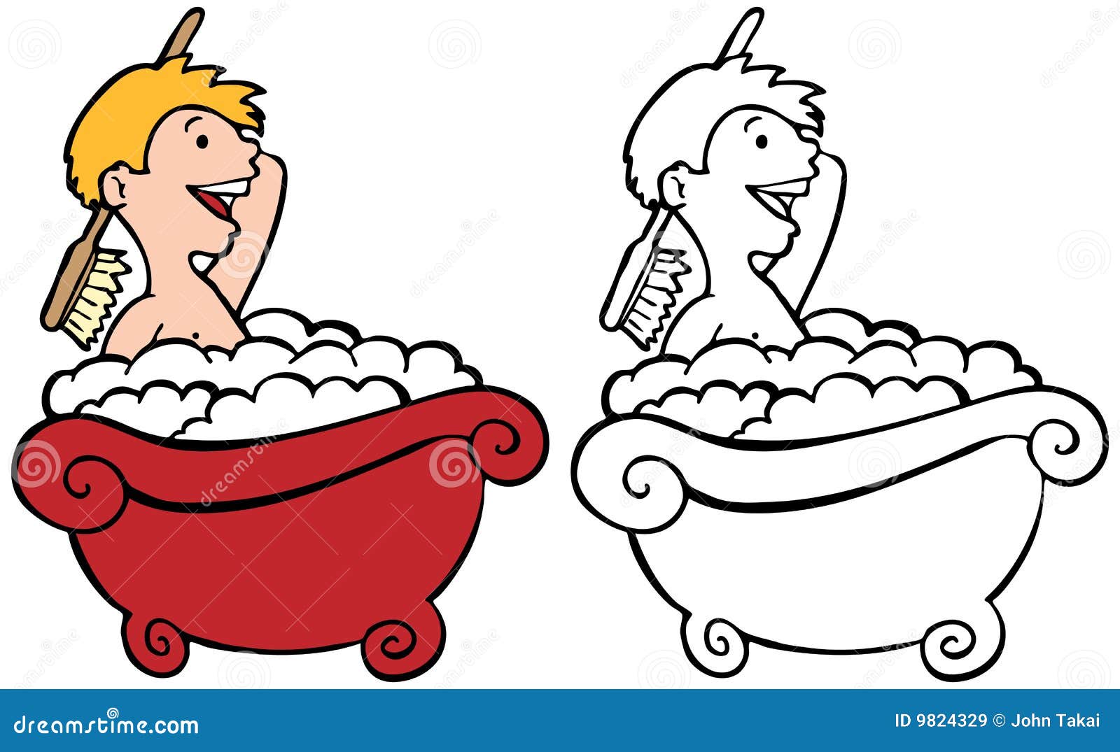 Download Kid In Bathtub Royalty Free Stock Images - Image: 9824329