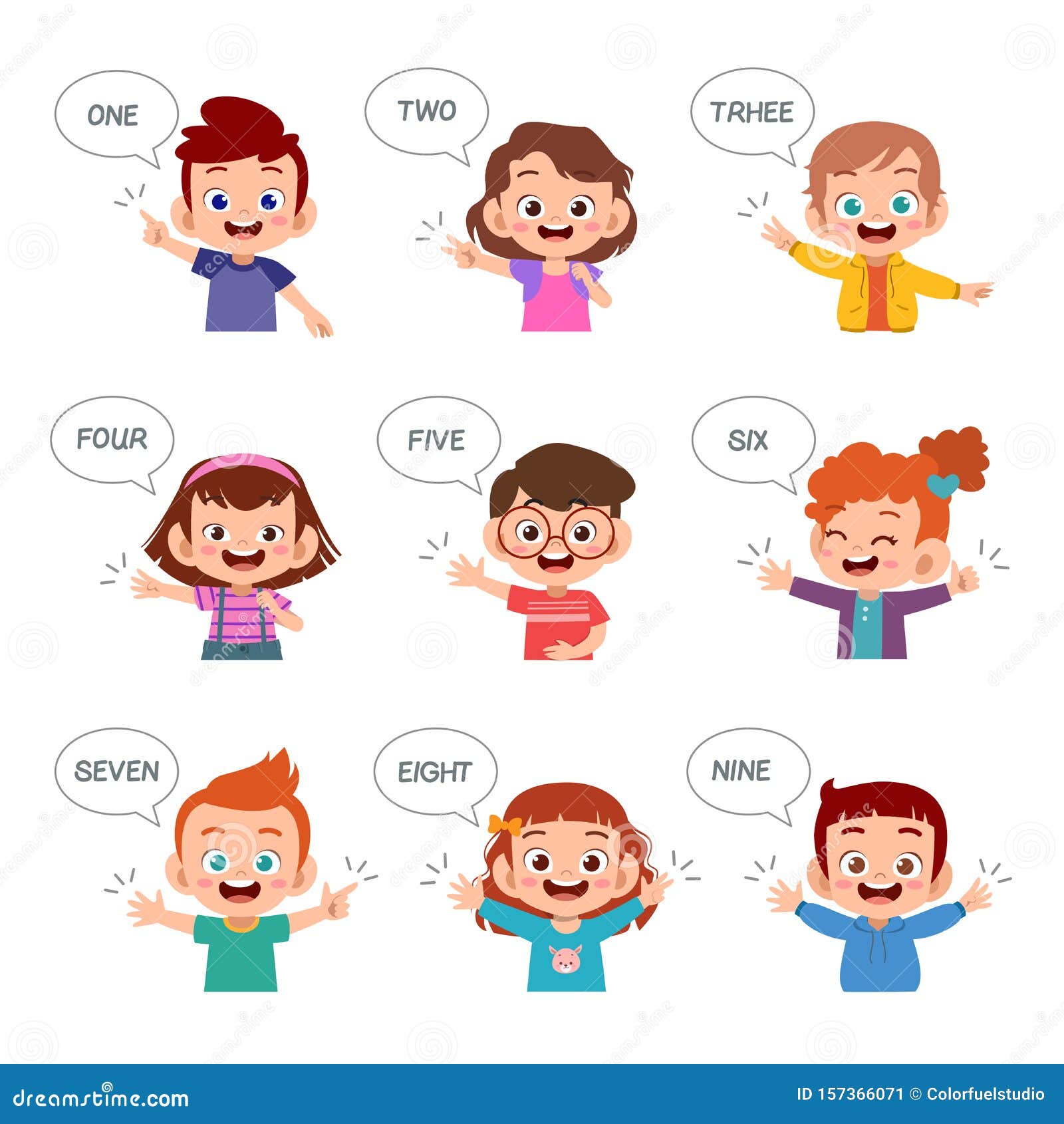 Kid Hand Counting Number Vector Illustration Stock Illustration - Illustration of math, hand: 157366071 Kid Hand Counting Number Vector Illustration Stock Illustration - Illustration of math, hand: 157366071