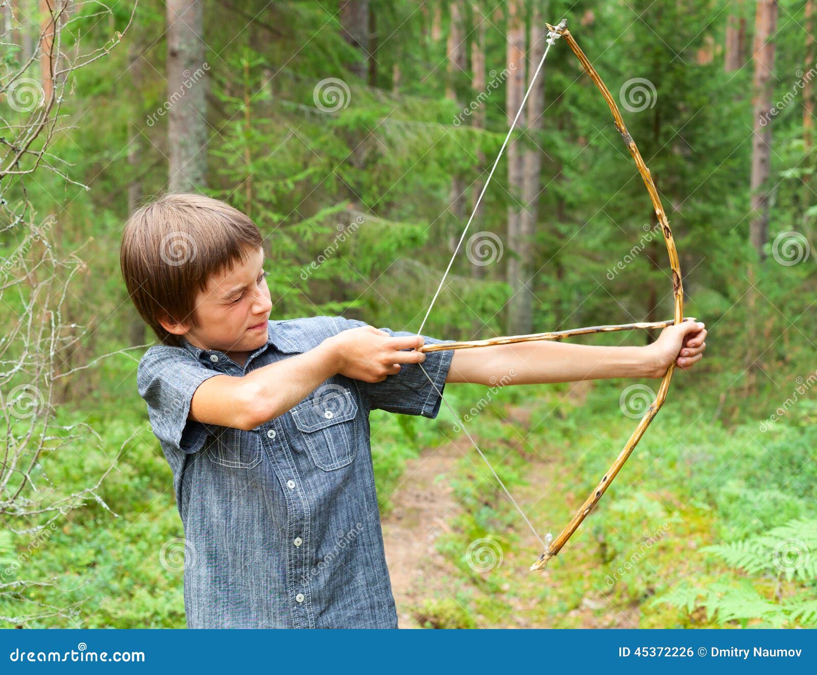 Kid With Homemade Bow And Arrow Stock Photo blowjob pic Kid With Homemade Bow And Arrow Stock Photo picture