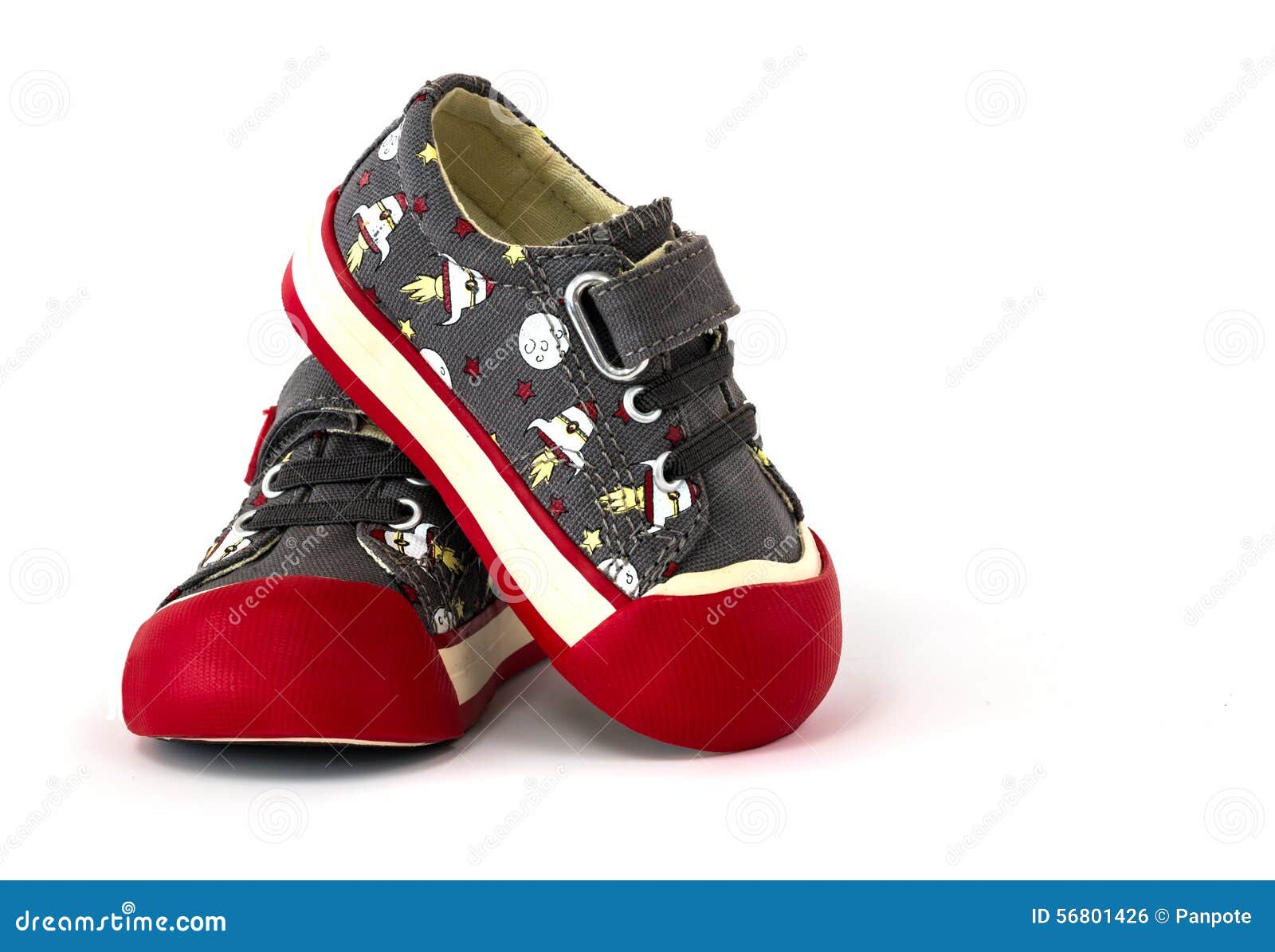 Kid s sneaker shoe stock photo. Image of isolated, small - 56801426