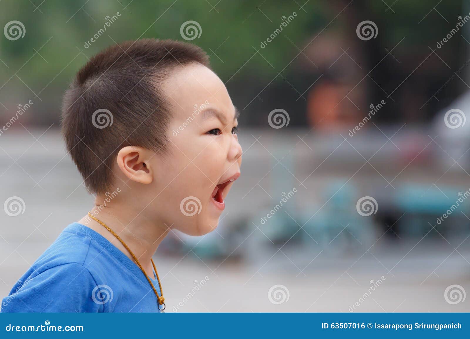 Kid yelling stock photo. Image of season, single, little 63507016