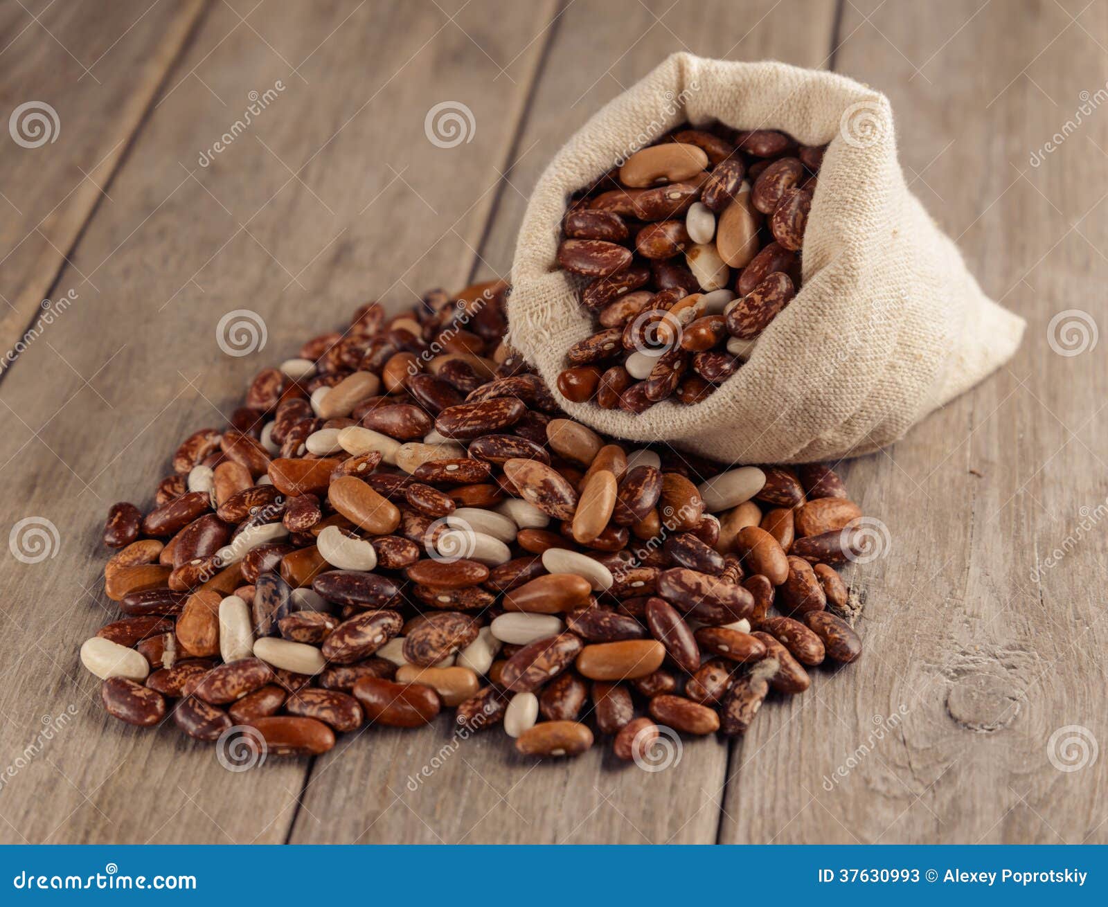 Kidney beans in a bag stock image. Image of healthy, natural 37630993
