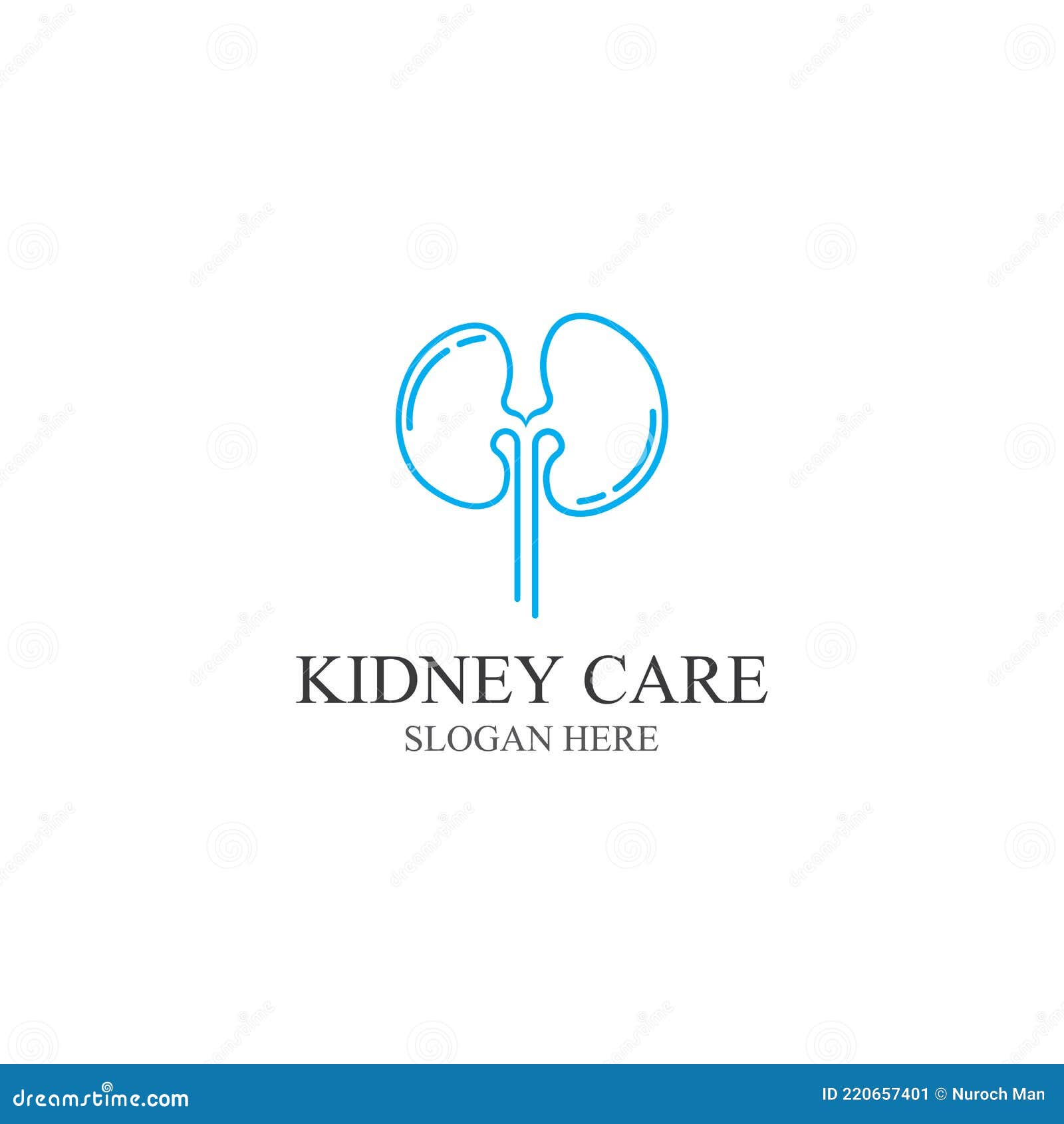 Kidney Care Icon and Symbol Vector Illustration. Stock Vector
