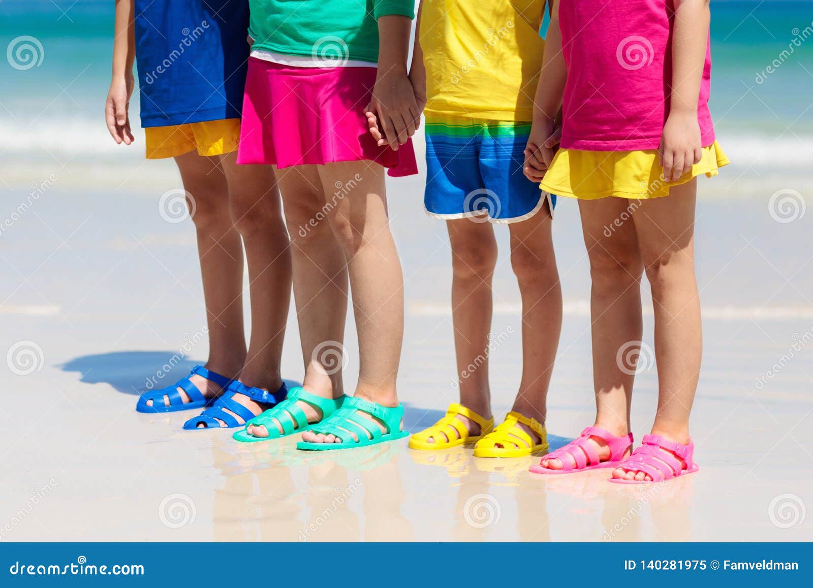 beach sea shoes