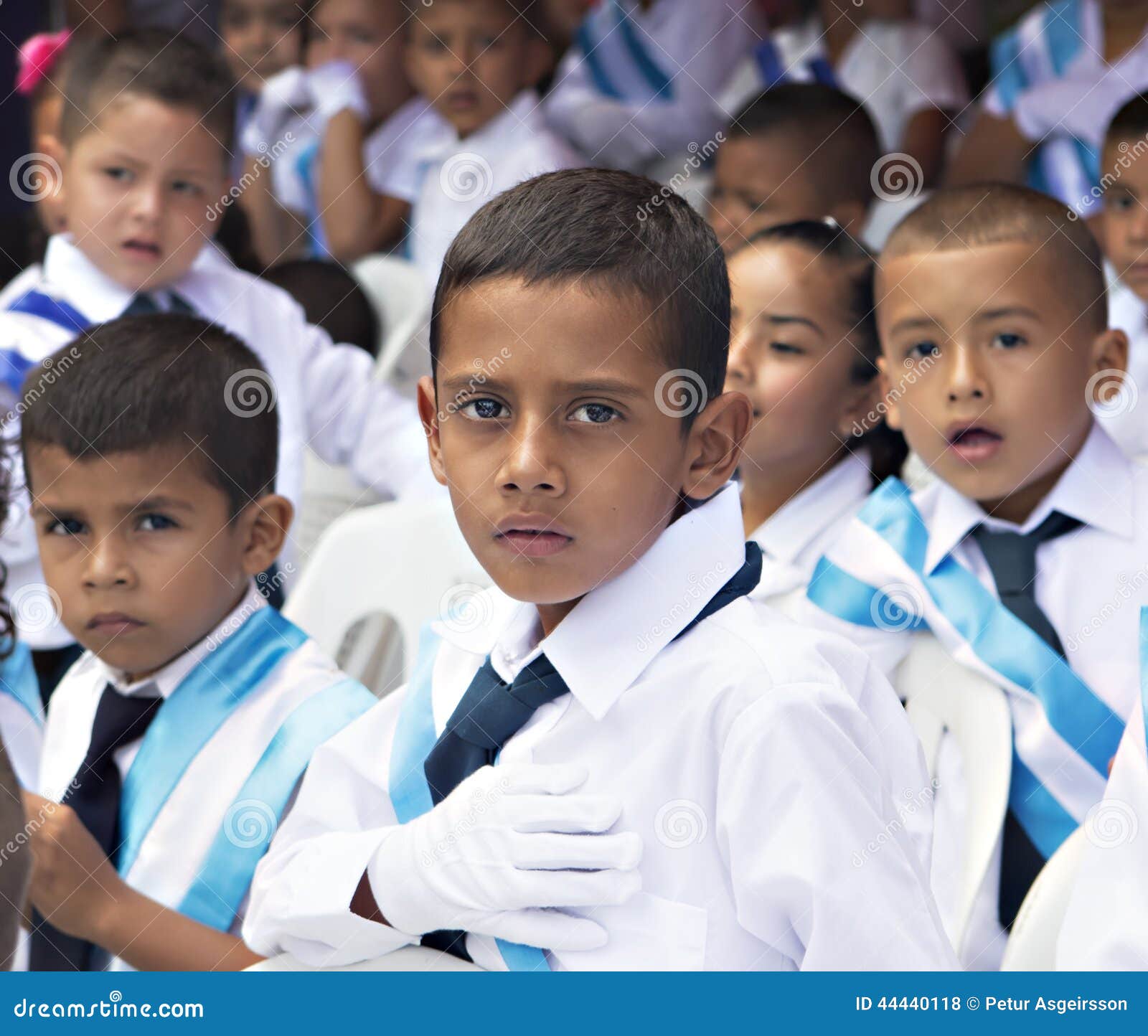 Kids Celebrating Independence Day In Central America ...