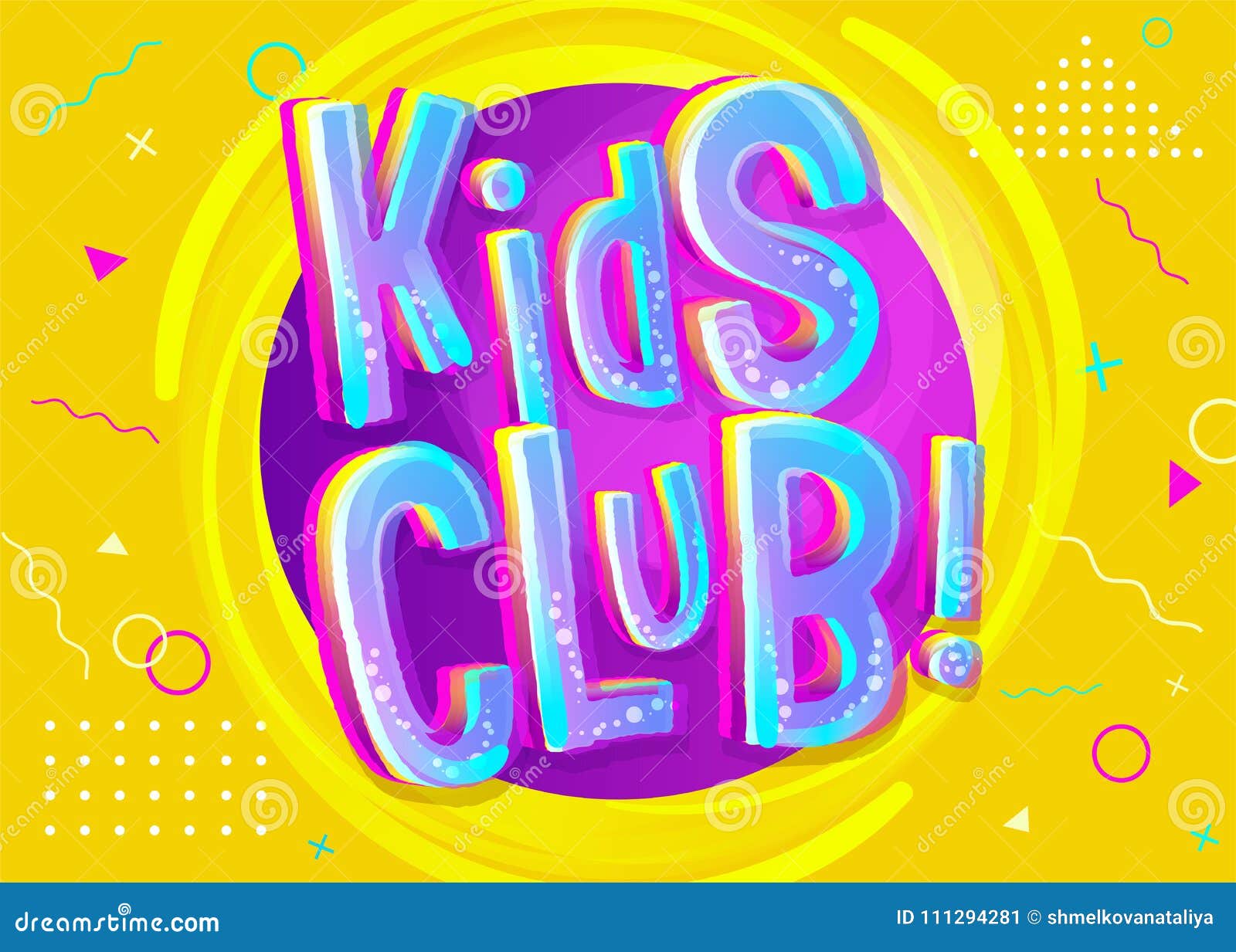 Kids Club stock illustration. Illustration of club, classes - 180232