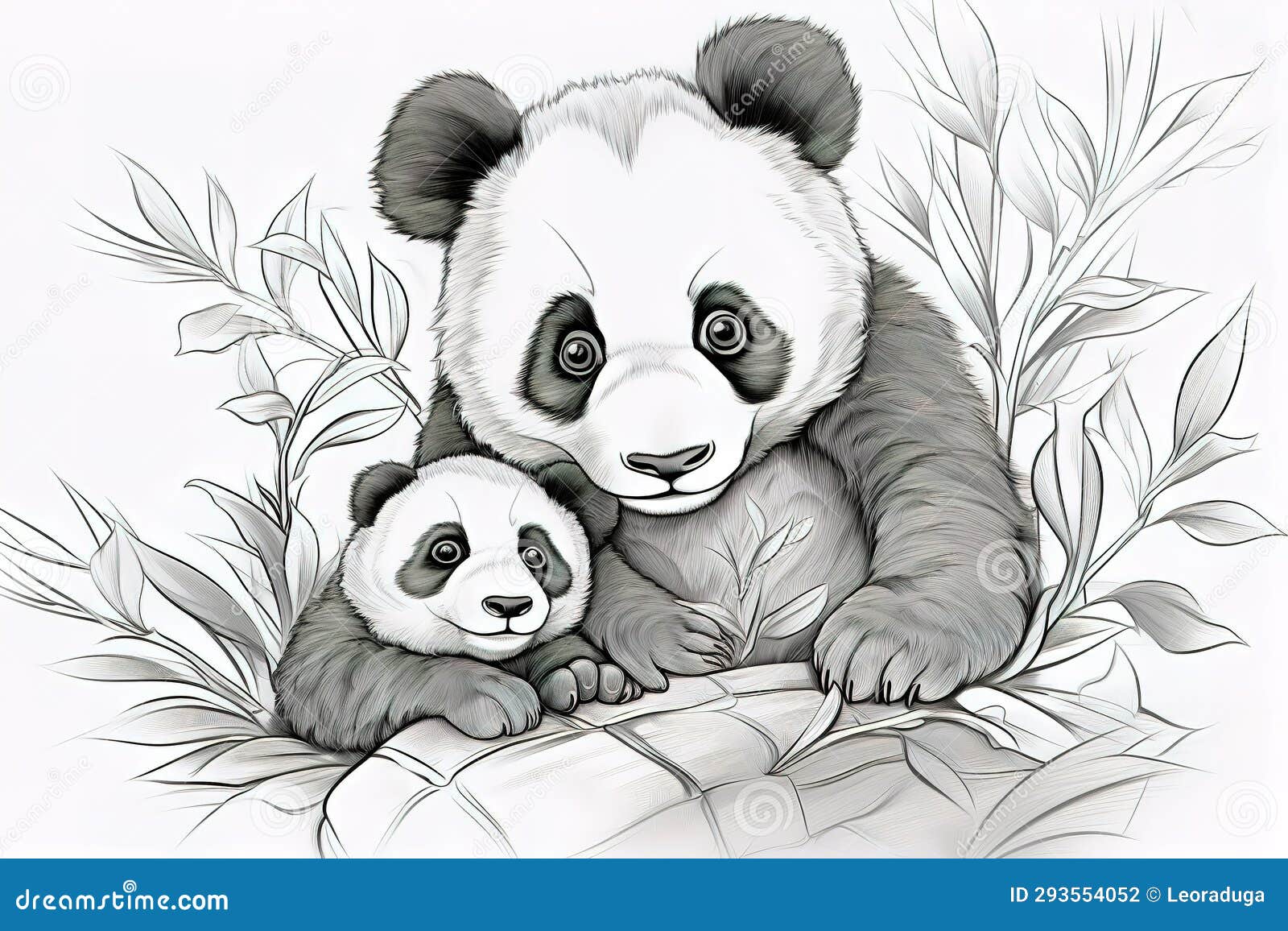 funny panda Drawing by pechane sumie | Saatchi Art