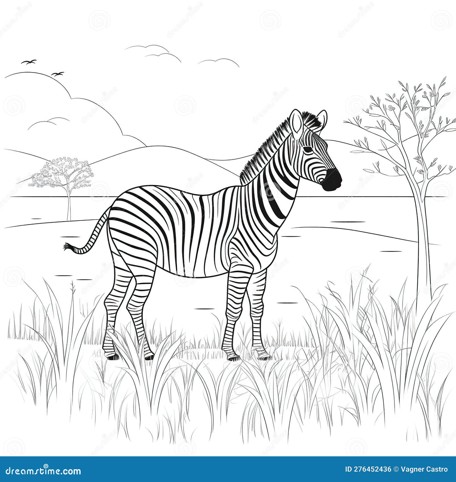 10 Grassland Animal Coloring Pages for Nature-Loving Kids