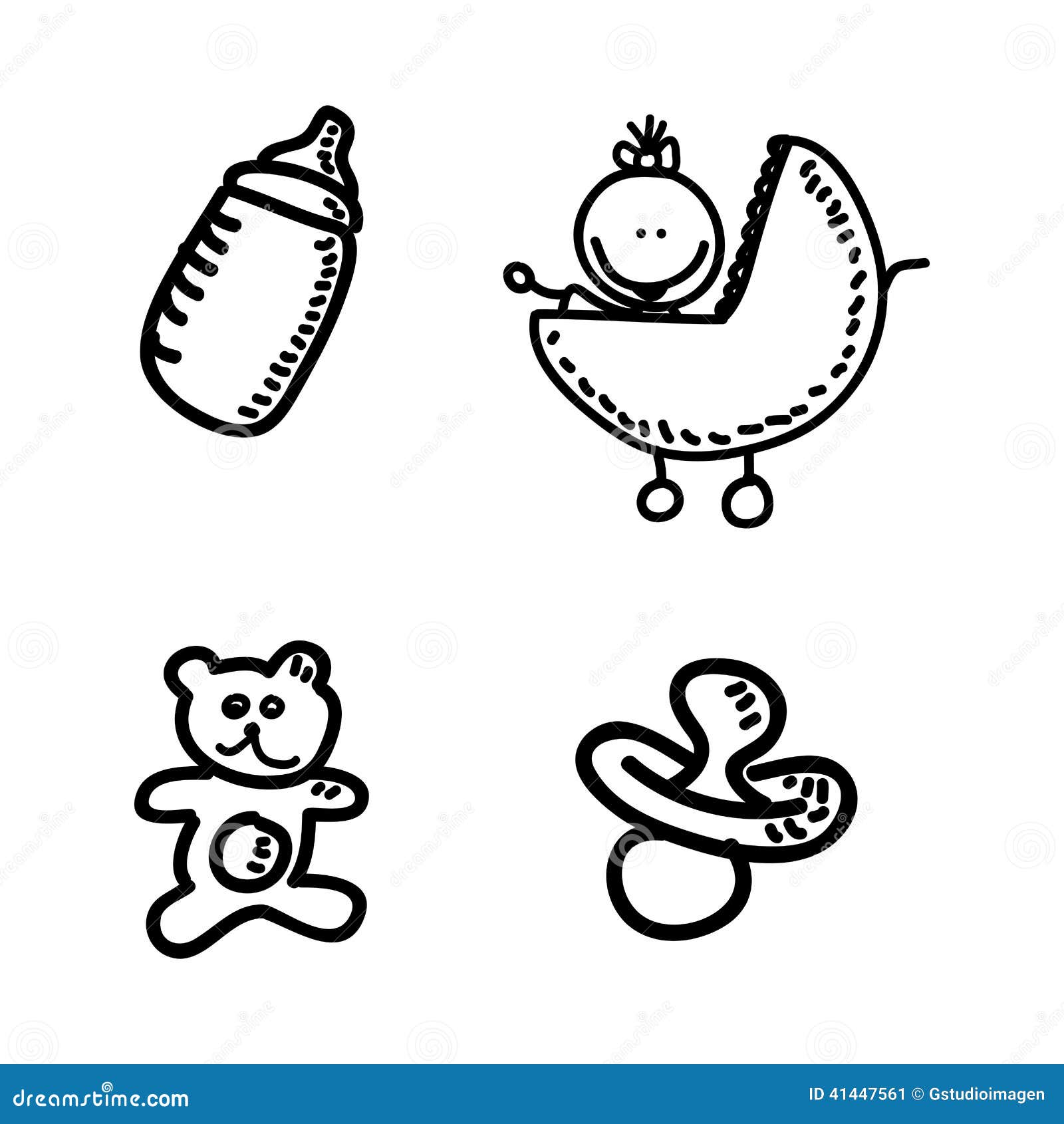 Kids design stock vector. Illustration of children, teddy - 41447561