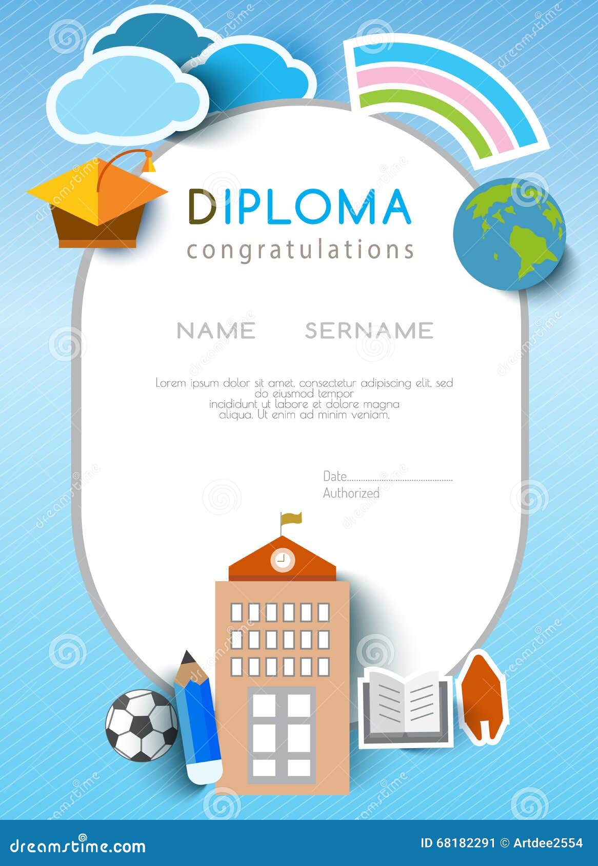 Preschool Certificate Templates Free Download