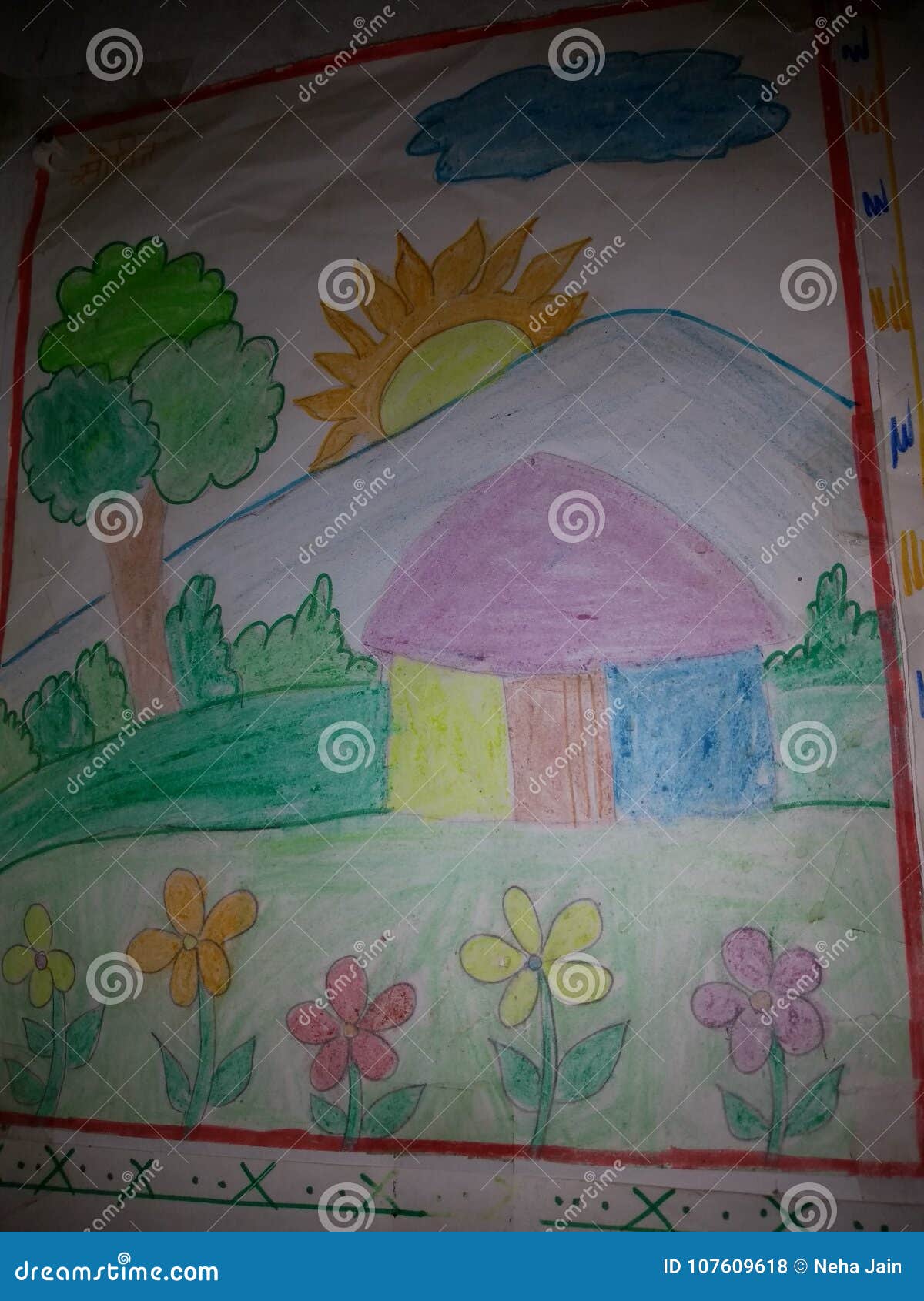 Beautiful Nature Drawing- Easy and Simple Step by Step Guide for Kids