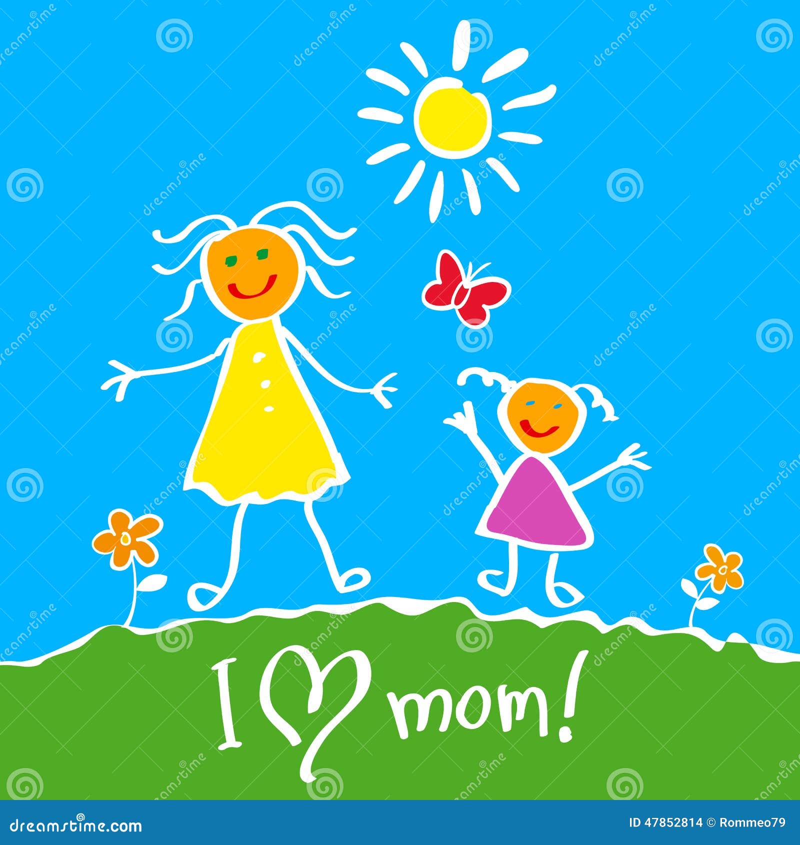 Mothers Day Directed Drawing - FREE Printable - Sixth Bloom-saigonsouth.com.vn