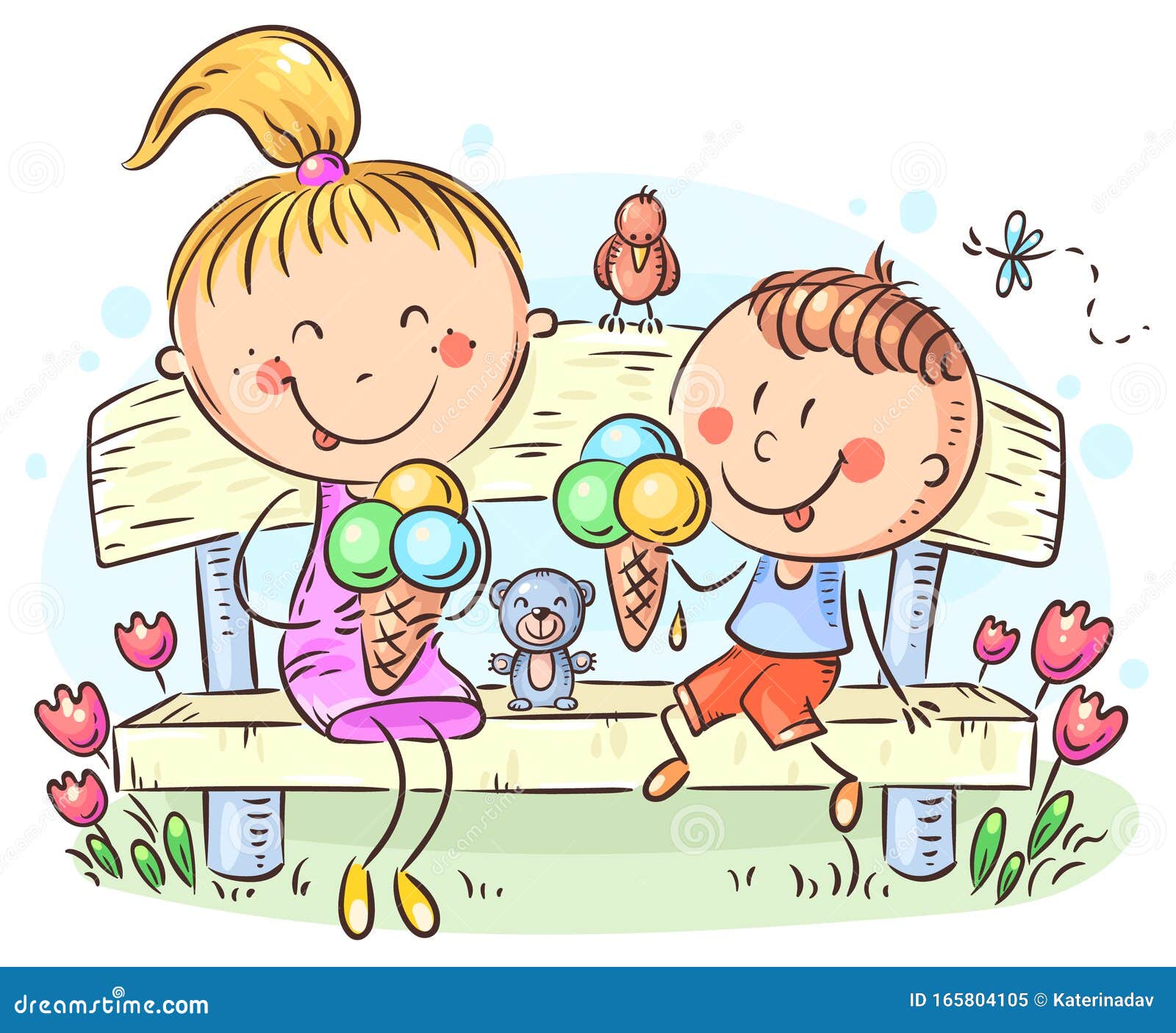 Мороженое иллюстрация для детей