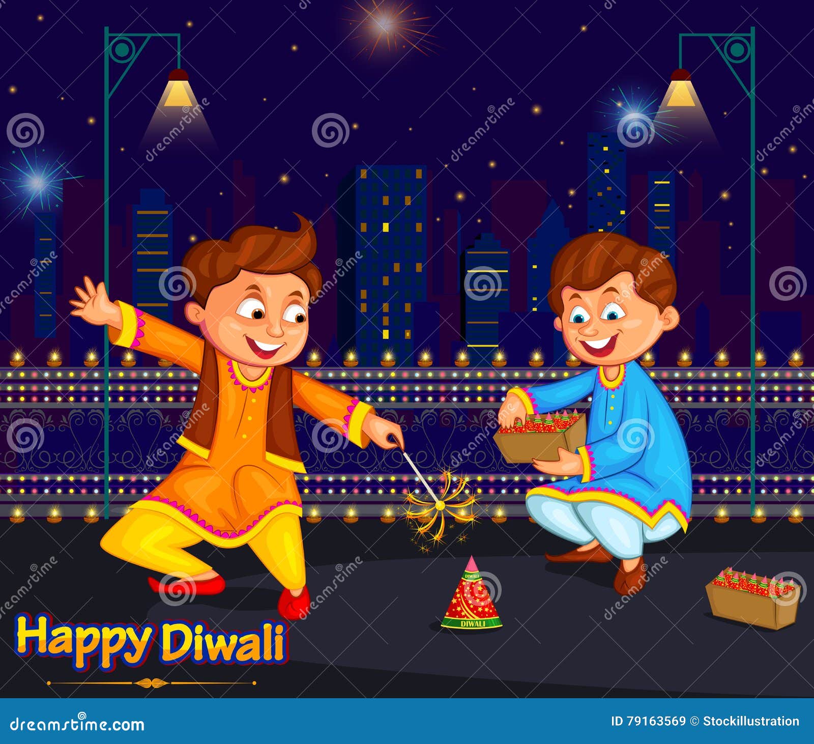 Kids Diwali Stock Illustrations – 415 Kids Diwali Stock Illustrations,  Vectors & Clipart - Dreamstime