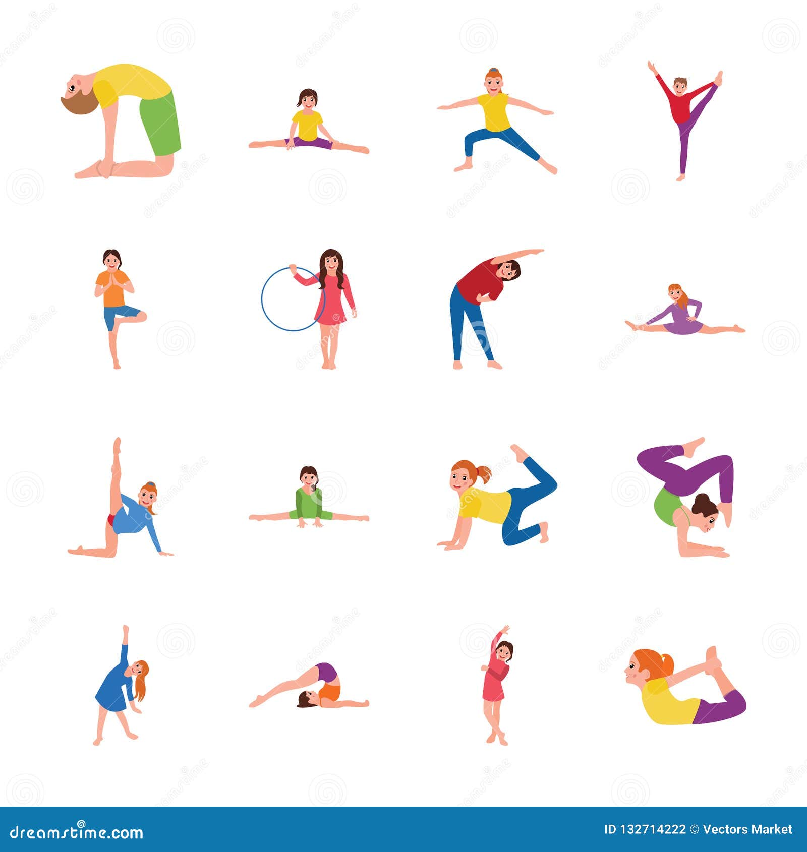 Gymnastics Poses Image & Photo (Free Trial) | Bigstock