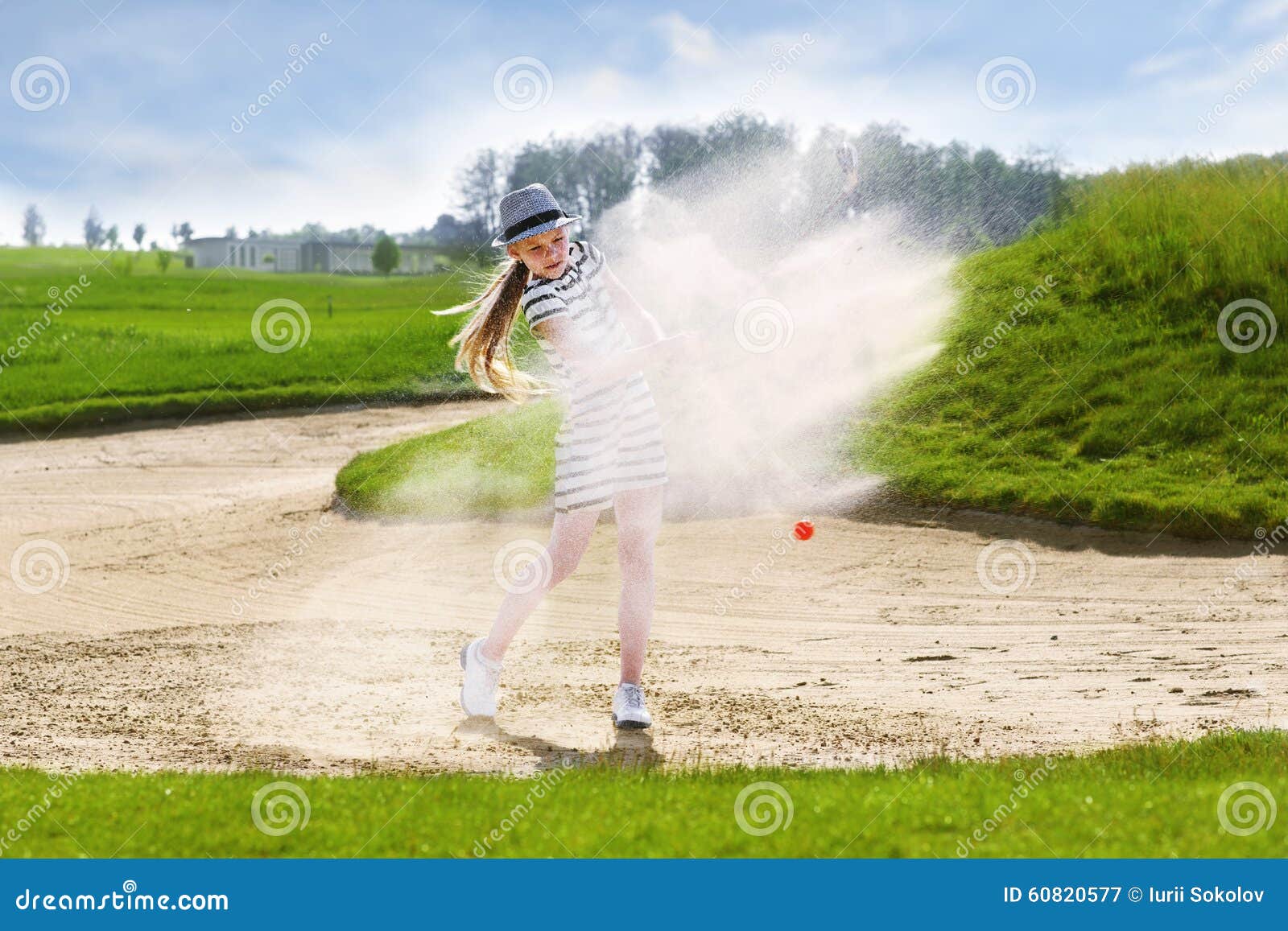 Kids golf competition stock image. Image of golf, horizontal 60820577