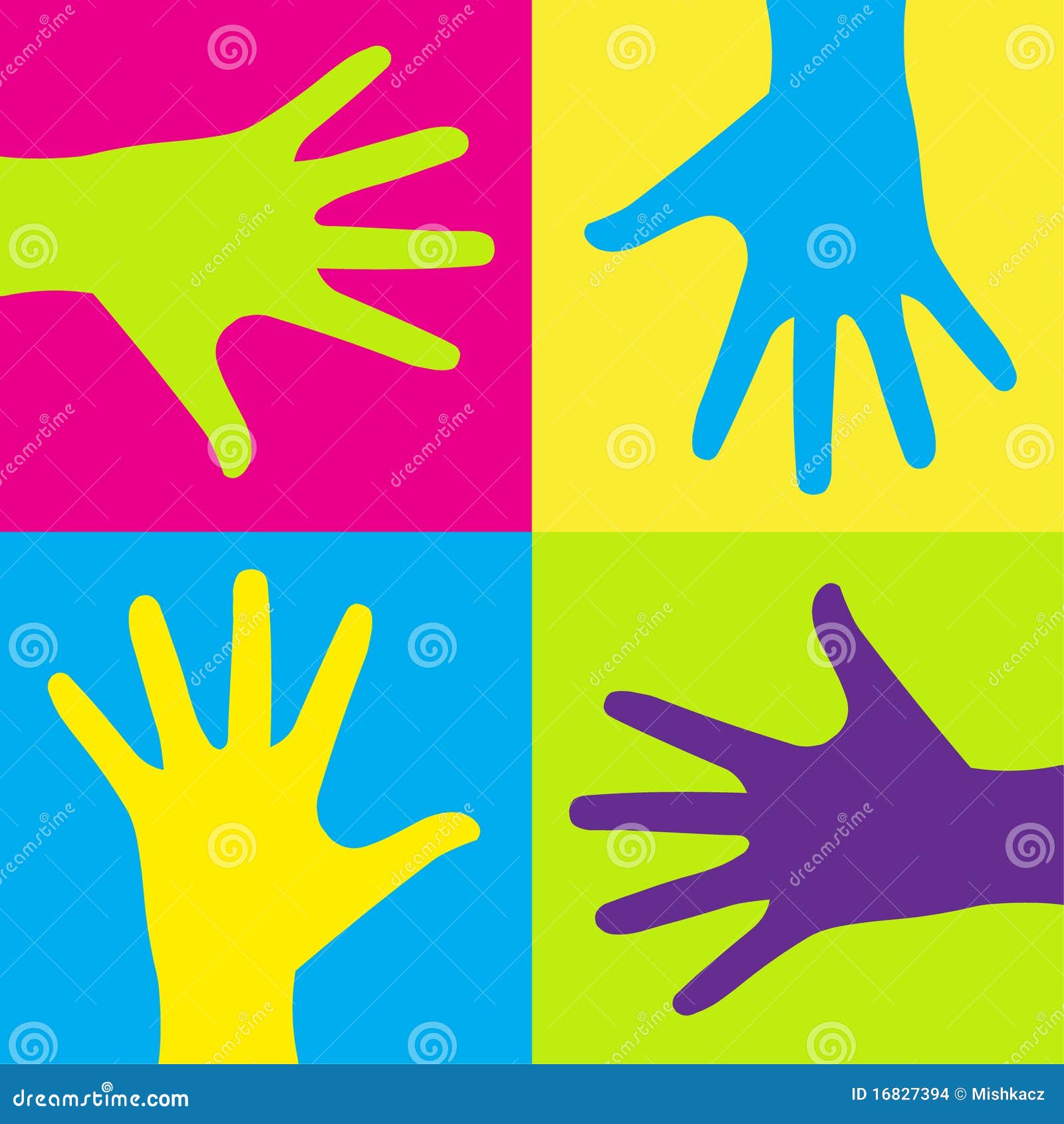 Kids Hands Stock Images - Image: 16827394