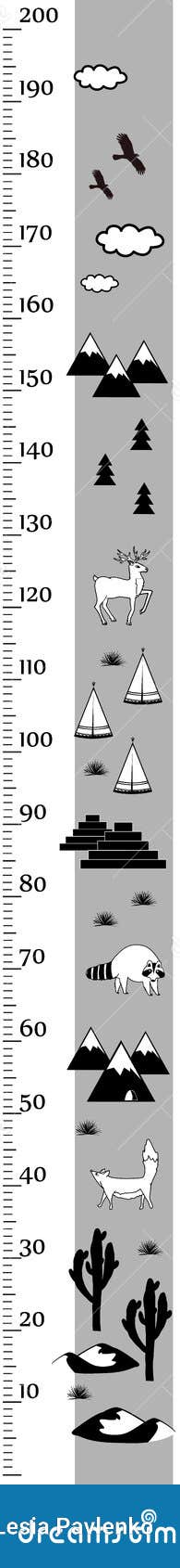 Height Scale Chart