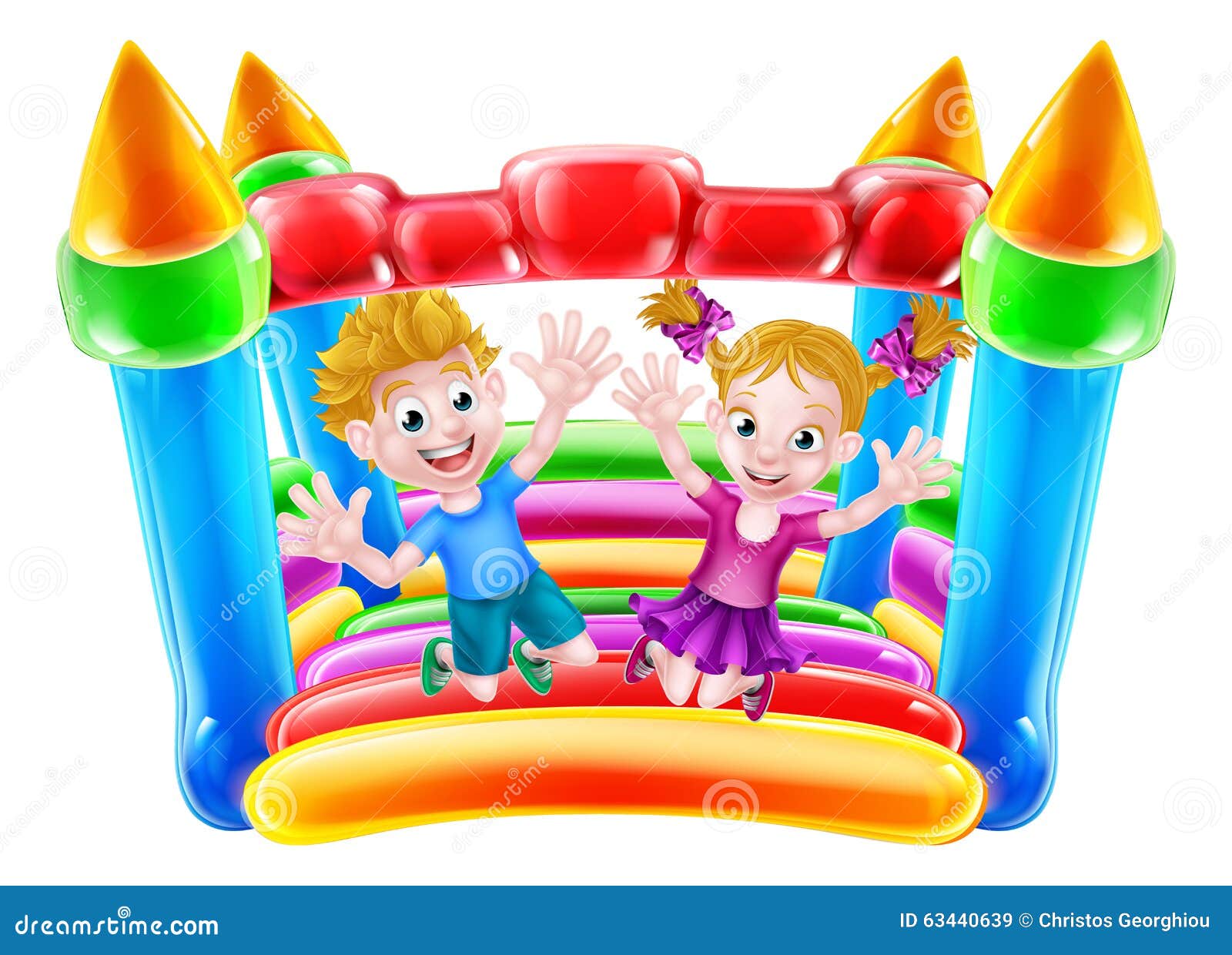 jumping castle clipart - photo #31