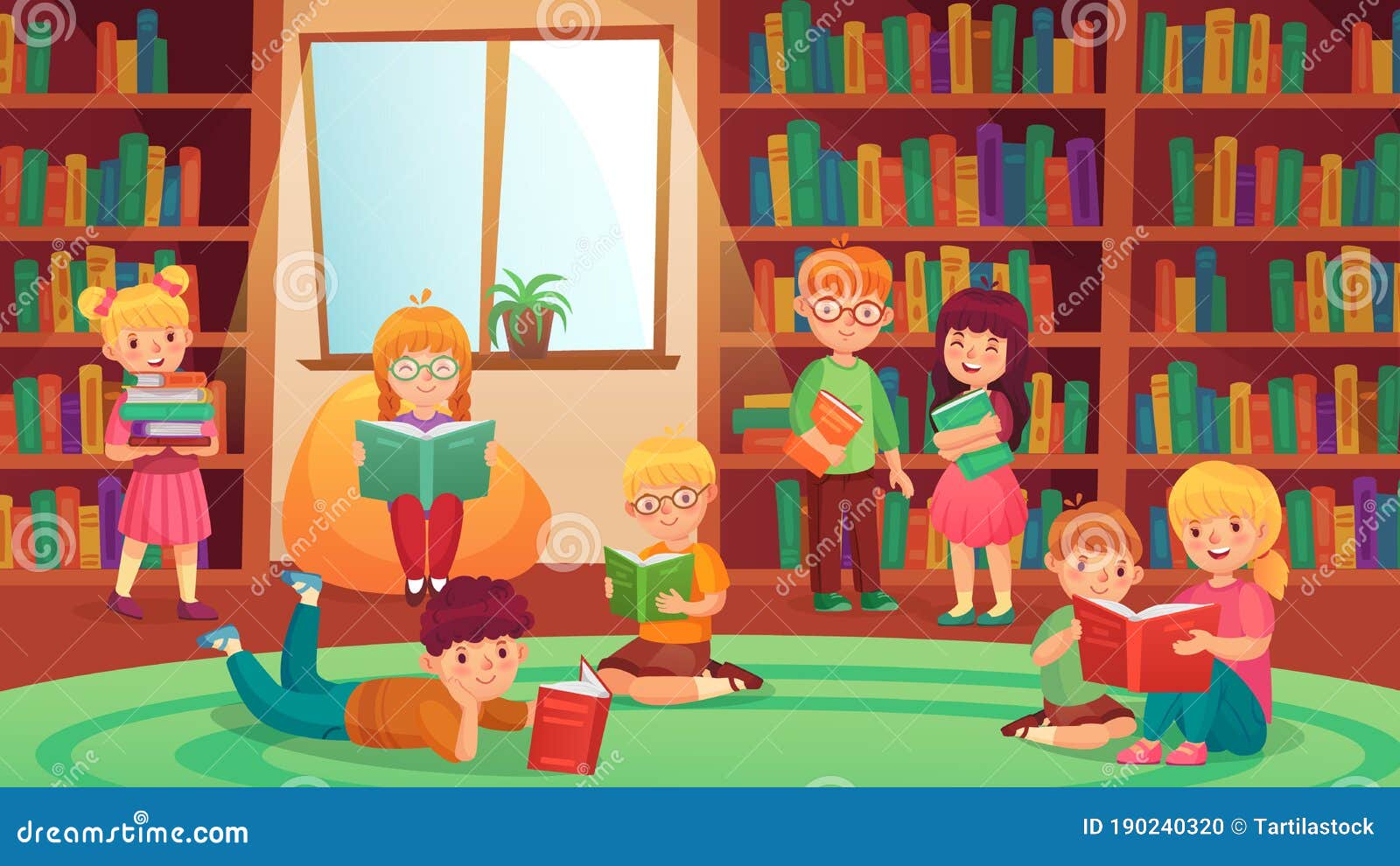 pic Pictures Of Library For Kids dreamstime com