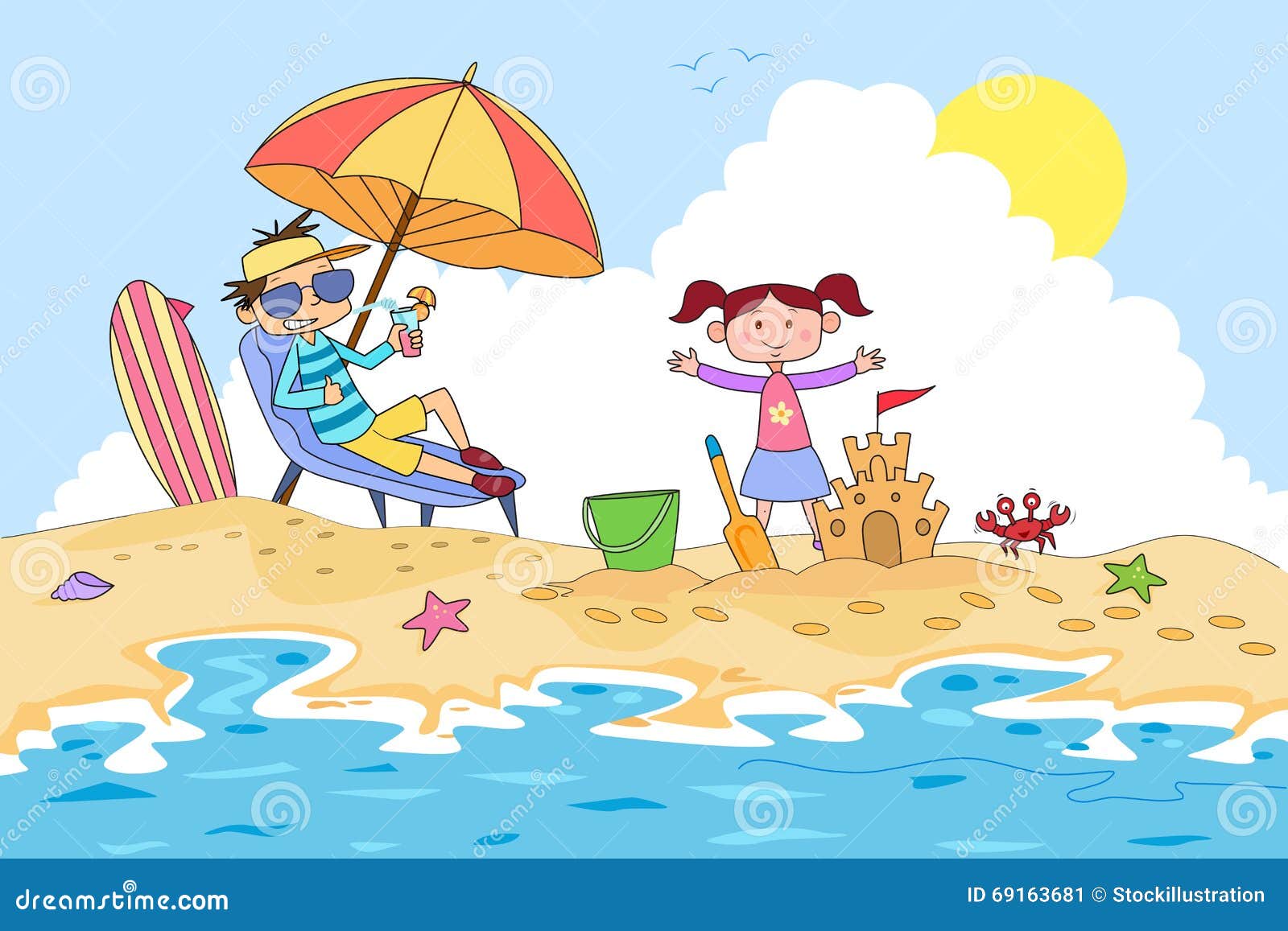 Summer Camp Activities Clip Art