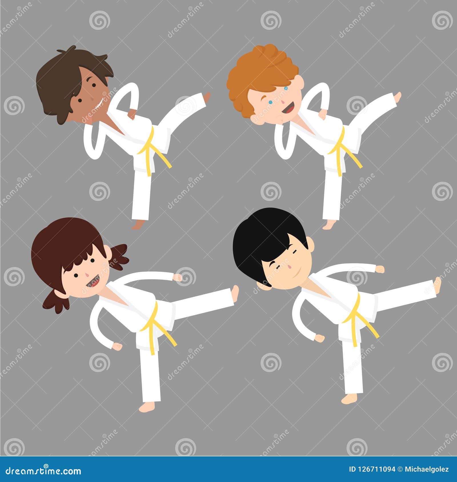 Martial Arts Kids Stock Illustrations – 467 Martial Arts Kids Stock  Illustrations, Vectors & Clipart - Dreamstime