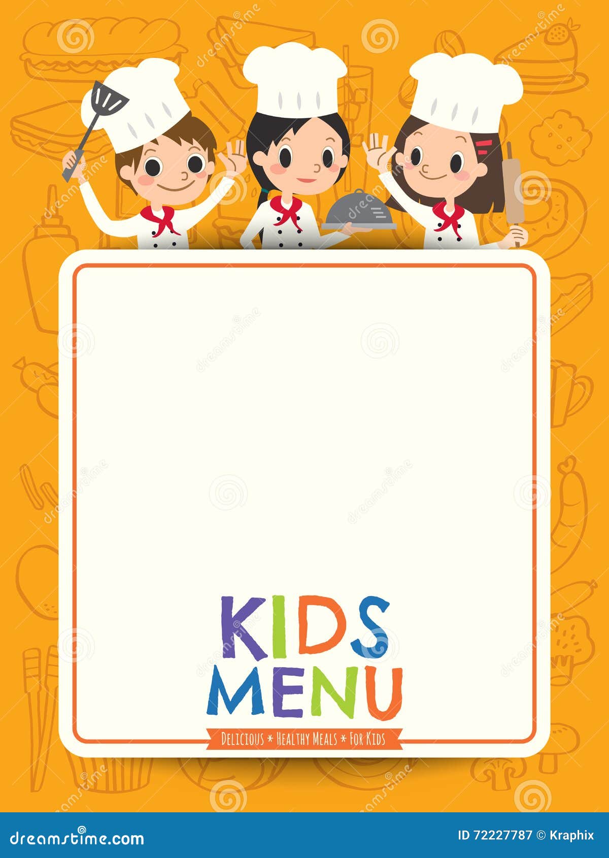 Free Kid Menu Template from thumbs.dreamstime.com