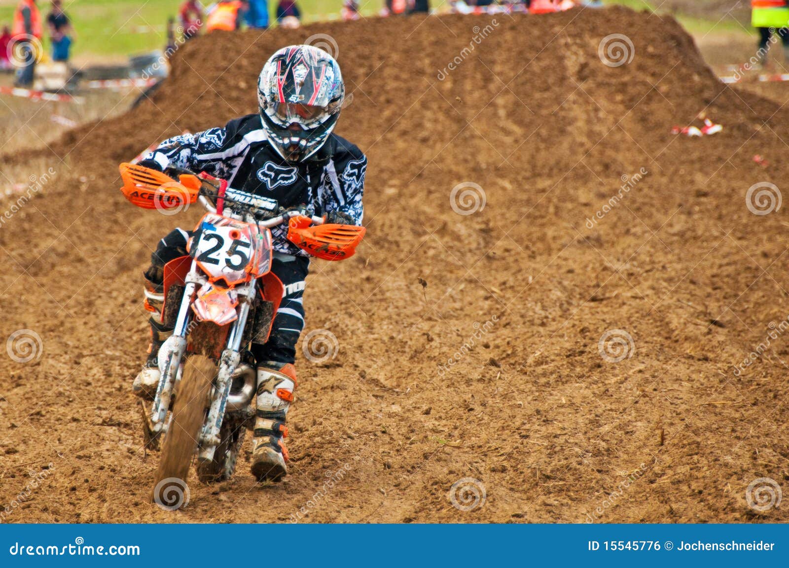 Kids Motocross editorial photo. Image of downhill, youngsters - 15545776