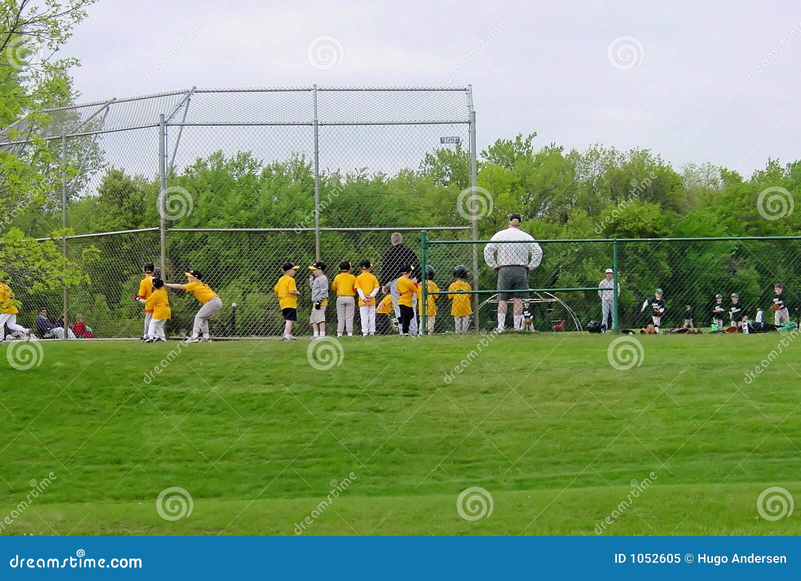 Kids Playing Baseball stock image. Image of baseball, ball 1052605