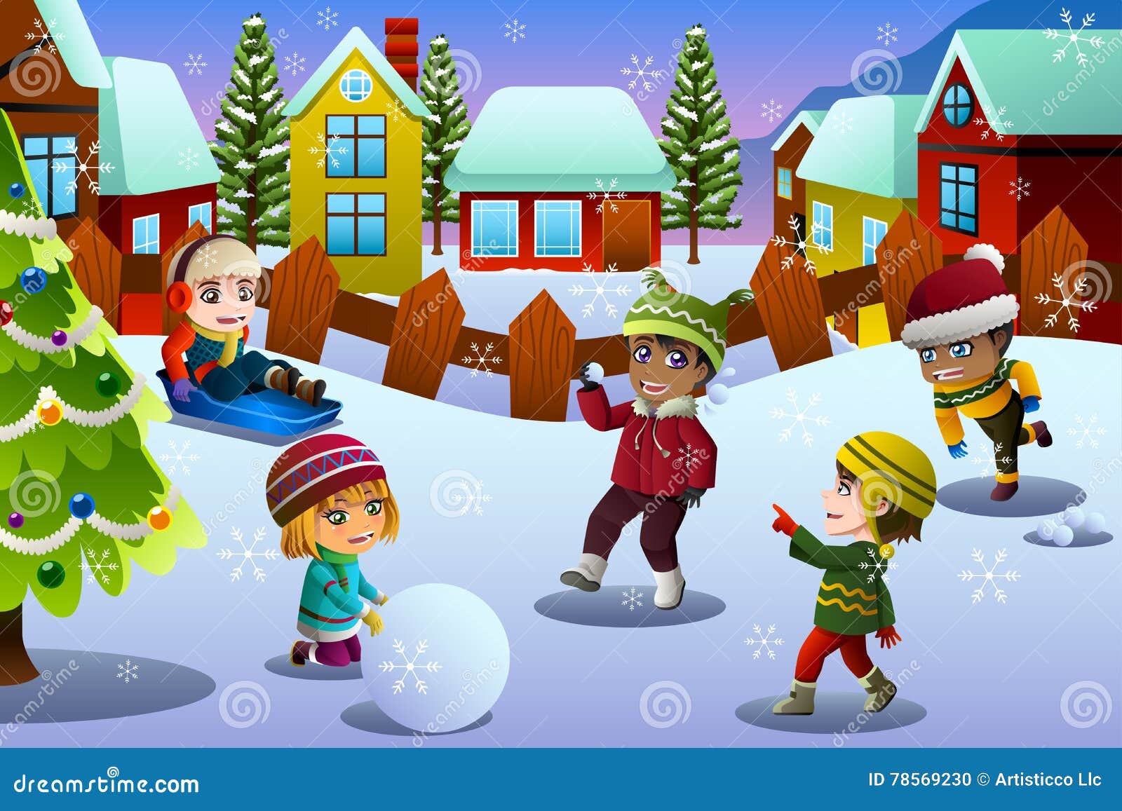 1024254 Winter Season Stock Illustrations, Vectors & Clipart ...