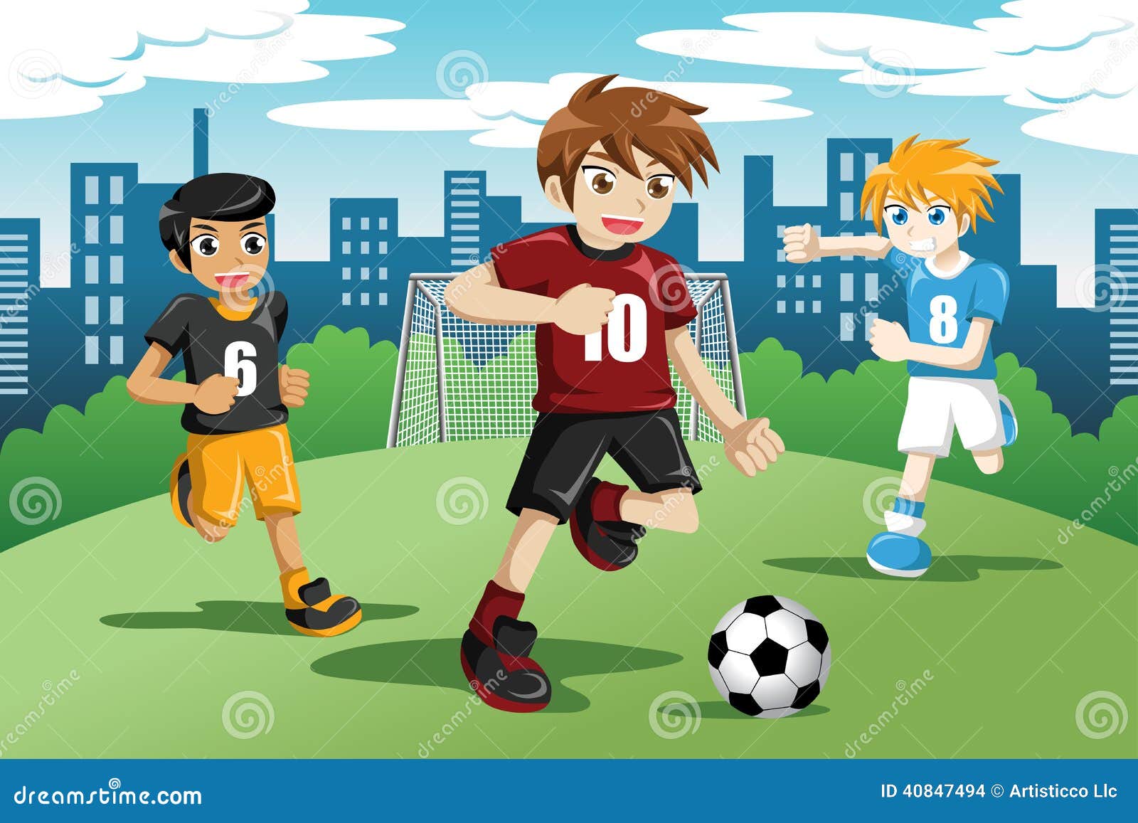 Playing Soccer Stock Illustrations 15 516 Playing Soccer Stock Illustrations Vectors Clipart Dreamstime