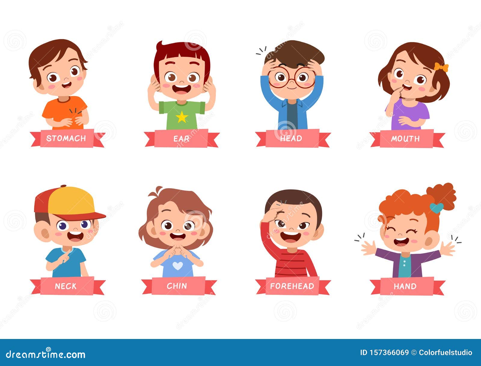 Kids Chin Stock Illustrations – 51 Kids Chin Stock Illustrations, Vectors &  Clipart - Dreamstime