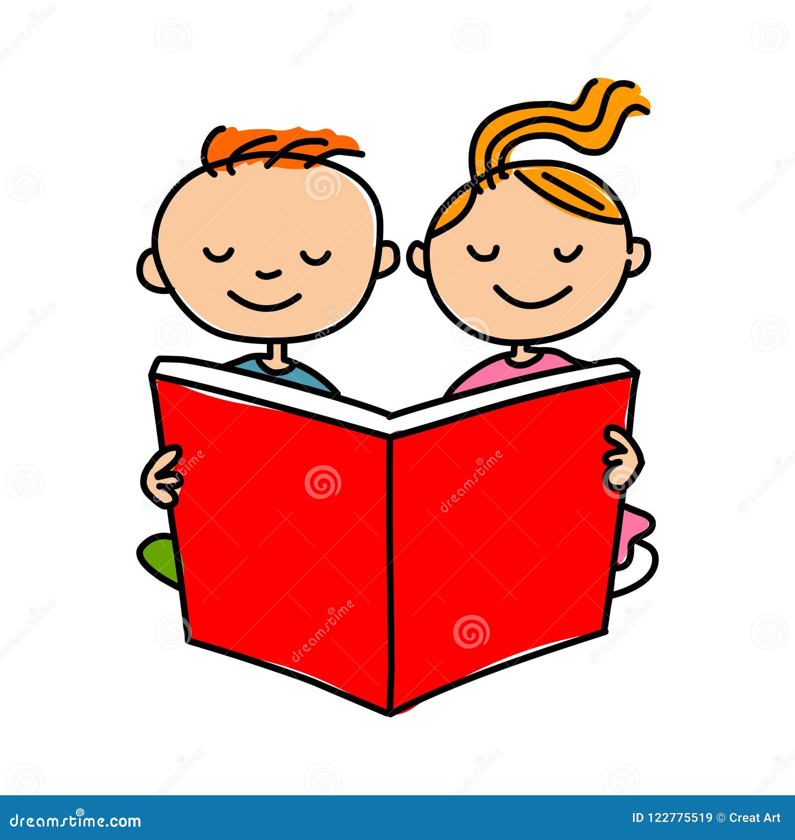 Cartoon Reading Kids Stock Illustrations – 15,583 Cartoon Reading Kids  Stock Illustrations, Vectors & Clipart - Dreamstime