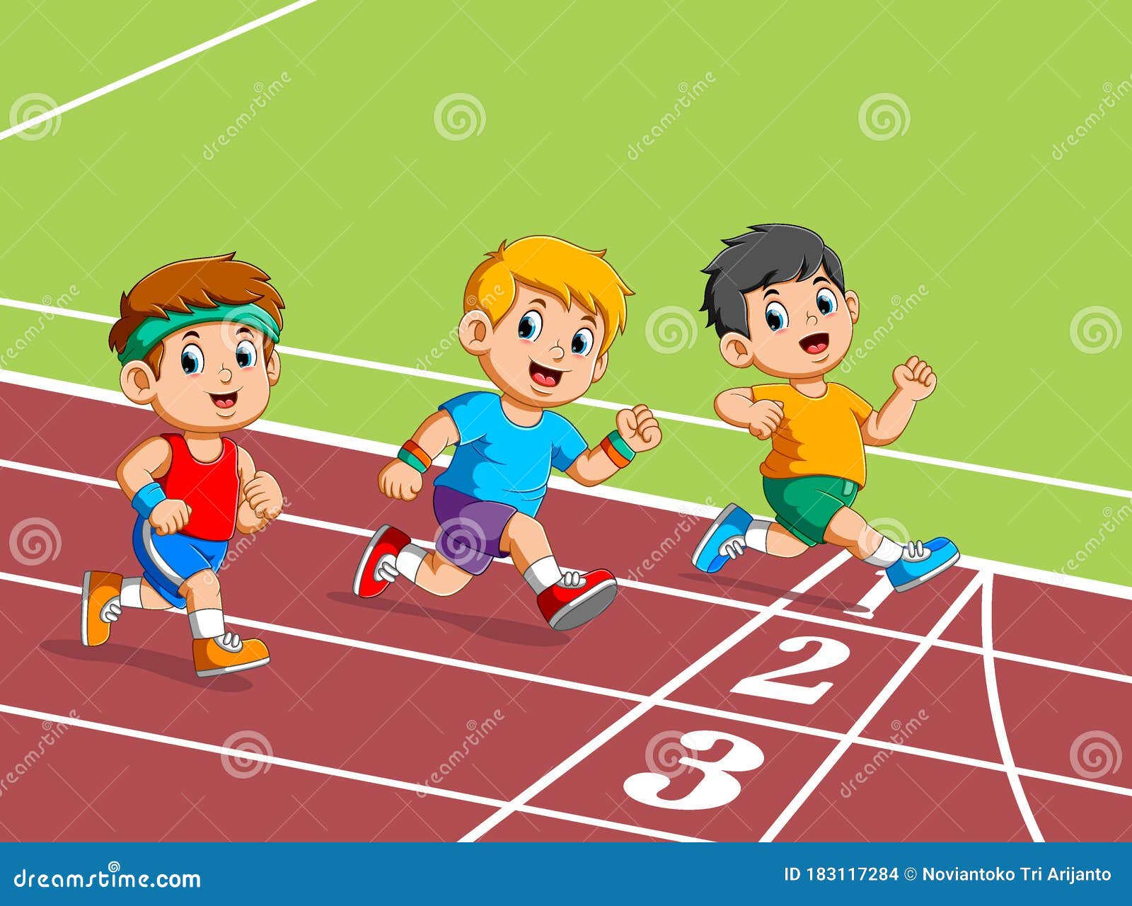 Kids Running Track Stock Illustrations – 106 Kids Running Track Stock  Illustrations, Vectors & Clipart - Dreamstime